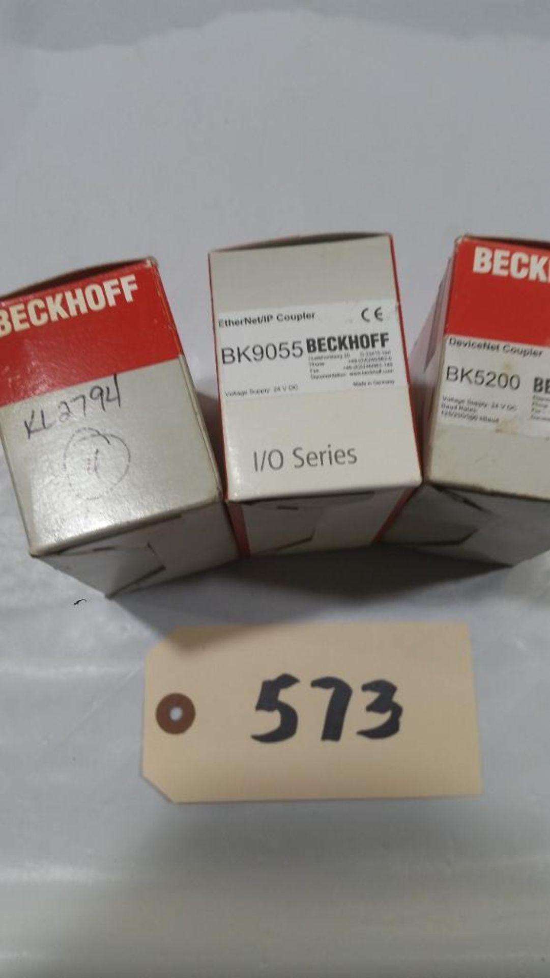 Lot of (13) ASSORTED BECKHOFF COMPONENTS - Image 4 of 4