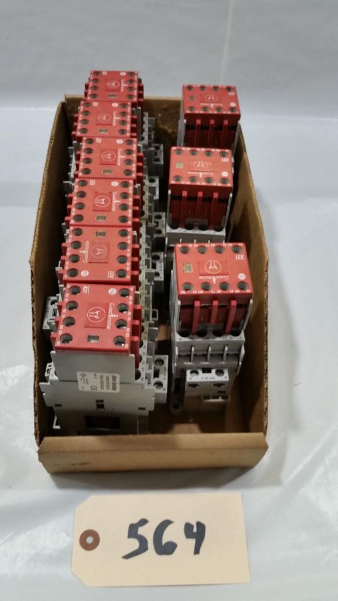 Lot of (9) ALLEN BRADLEY CONTACTS AND RELAYS #700-CF310D