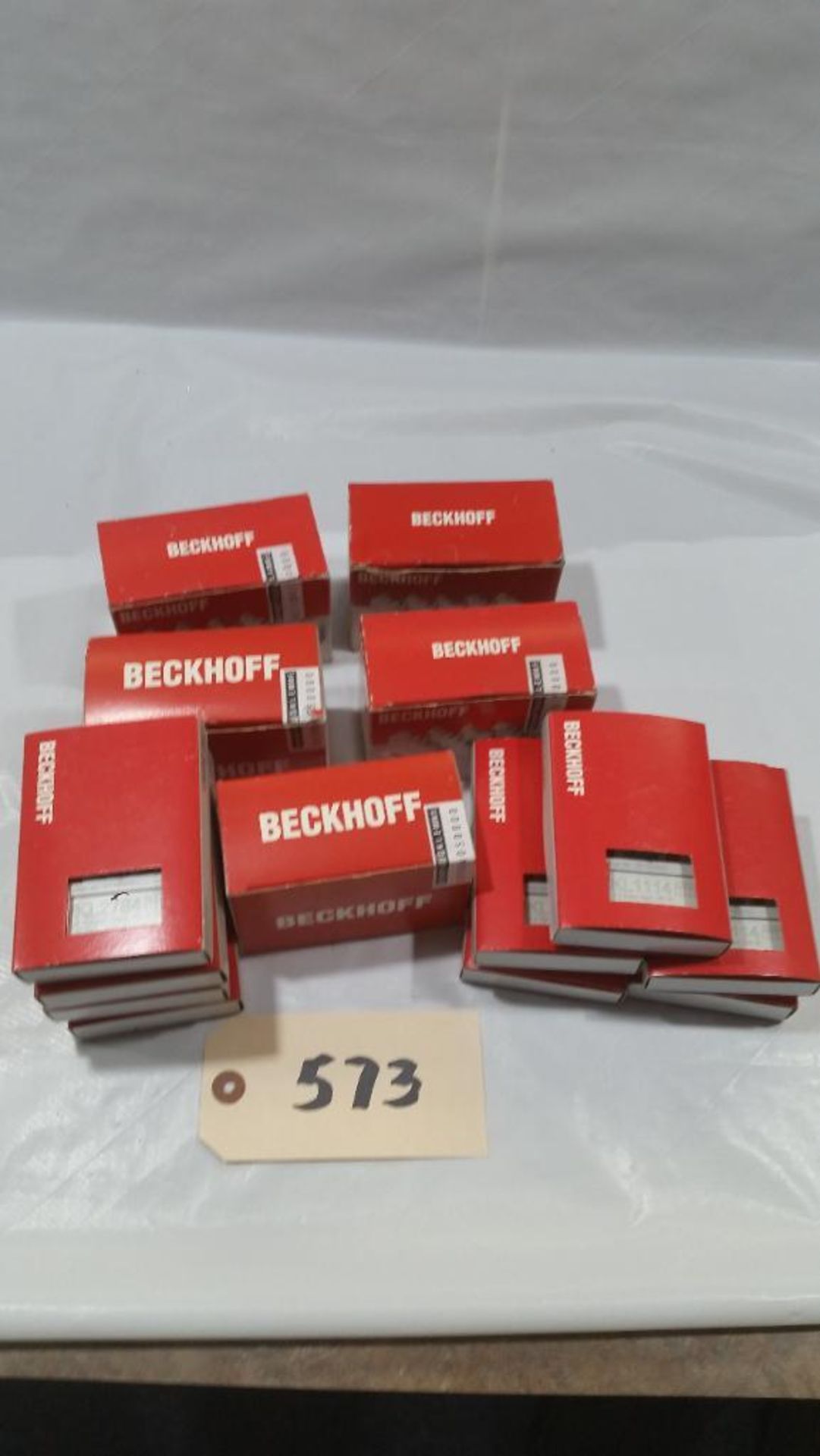 Lot of (13) ASSORTED BECKHOFF COMPONENTS