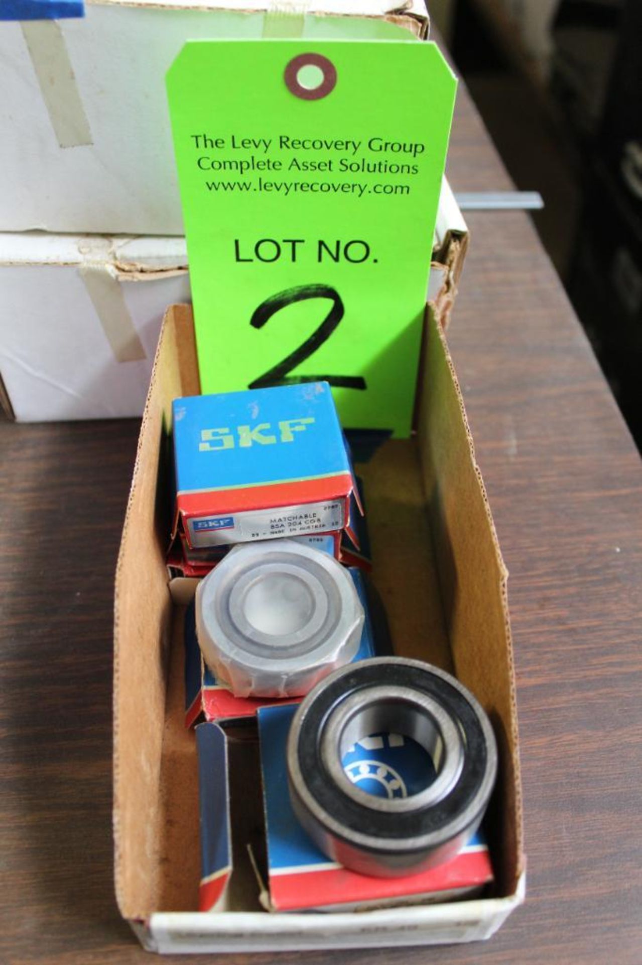 Lot of SKF Matchable BSA 204 CGB, (2) 270D, (2) 184D & (1) SKF Explorer 520T A-2RSI/C3 078A Mount Be - Image 2 of 3