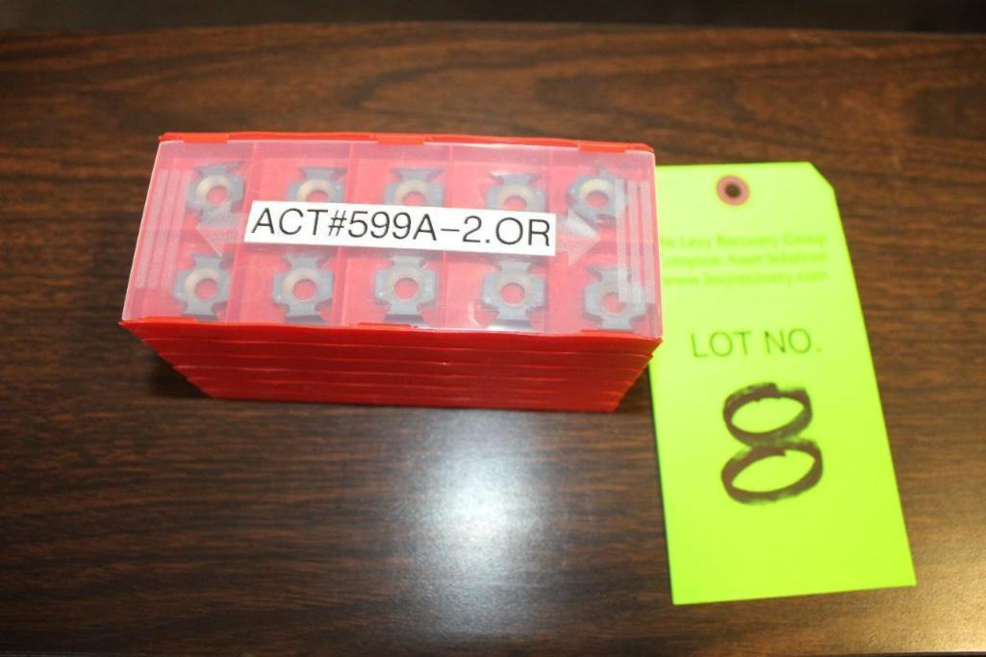Lot of (6) Boxes of ACT#599A-2.OR Inserts - Image 2 of 2