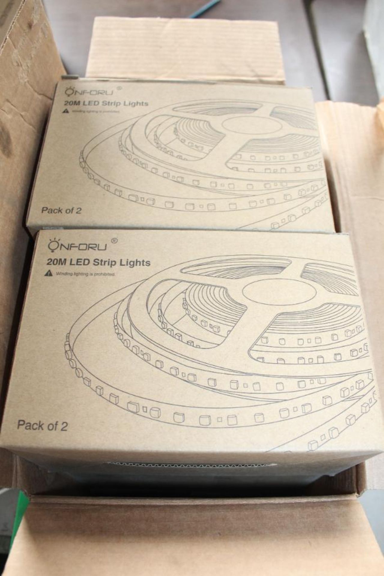 Lot of (8) Boxes of OnFuru 20m LED Light Strips - Image 2 of 3