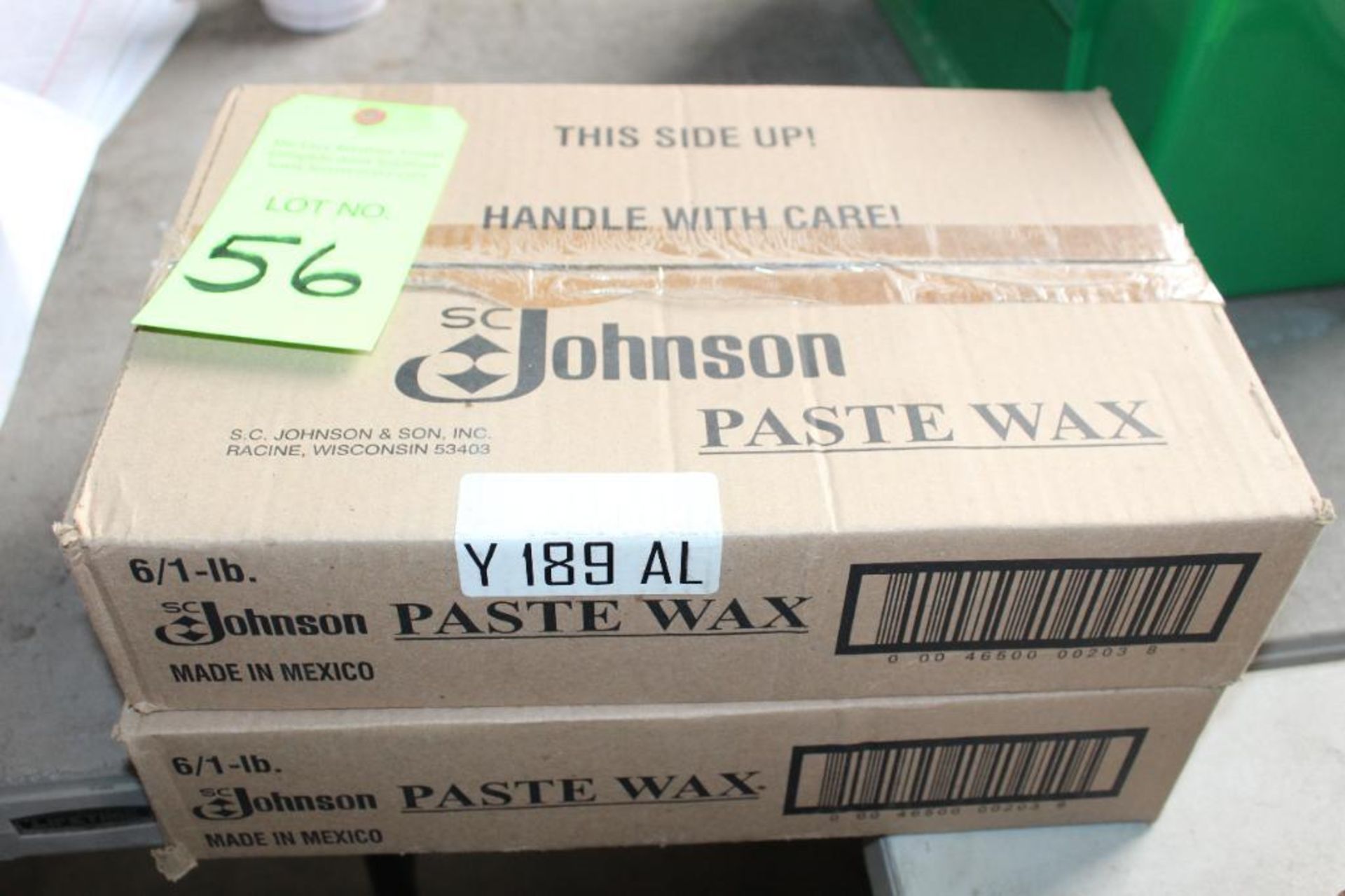 Lot of (2) Cases of Johnson Paste Wax