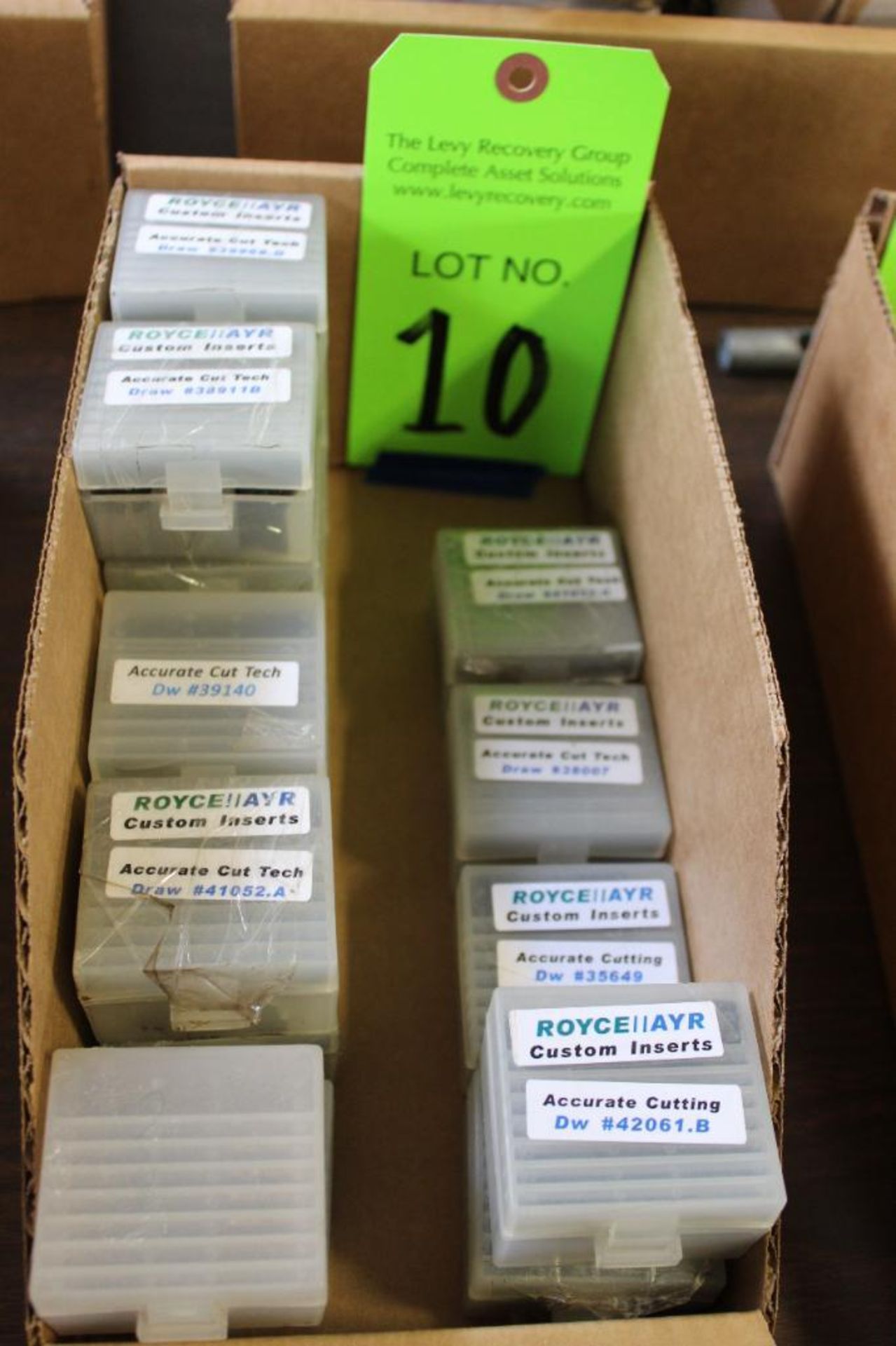 Lot of (14) Boxes of Royce Ayr Carbide Replacement Inserts - Image 2 of 5