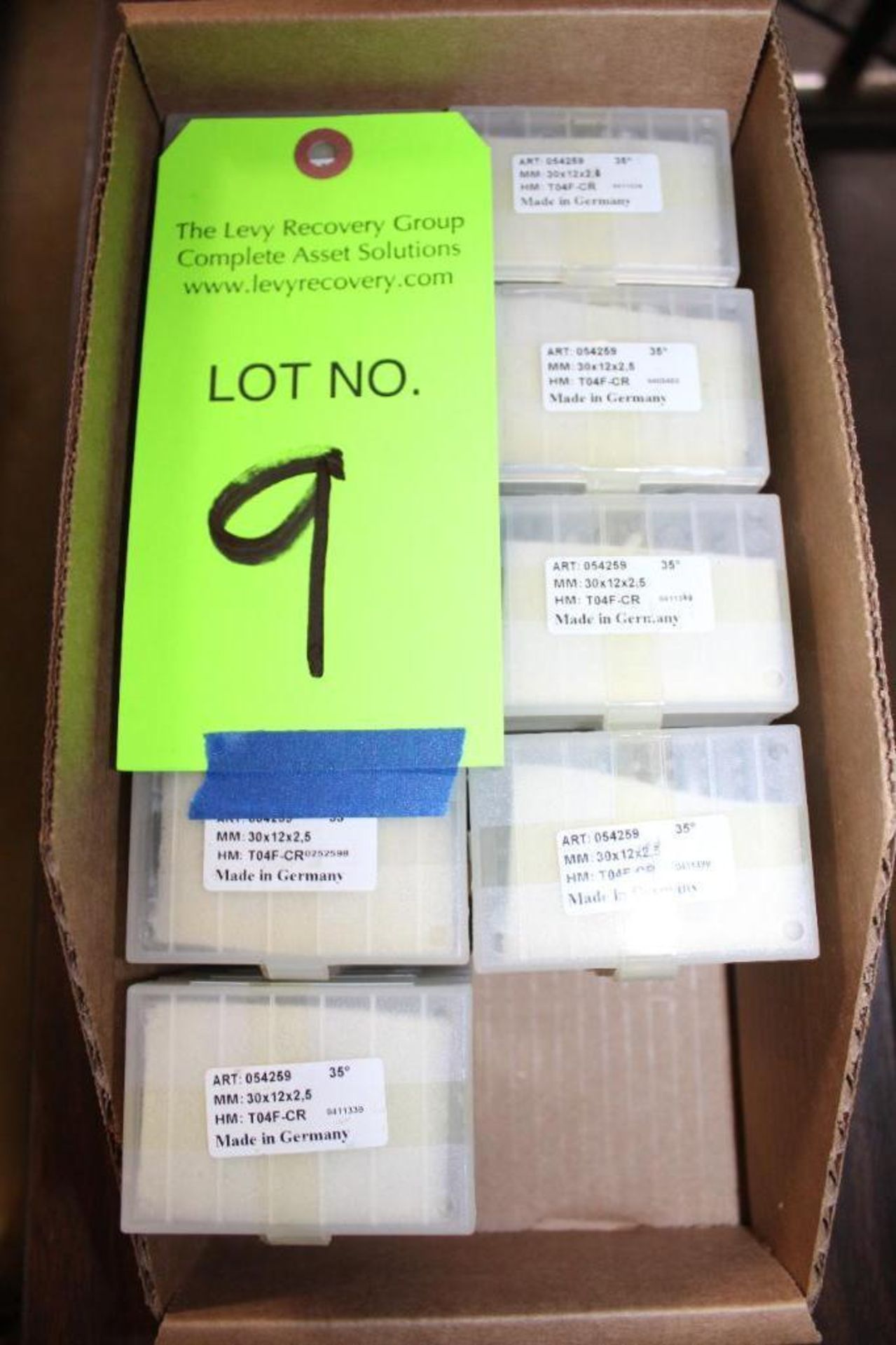 Lot of (45) Boxes of ART: 054259 35* 30x12x2,5 HM:T04F-CR, Carbide Replacement Inserts - Image 4 of 4