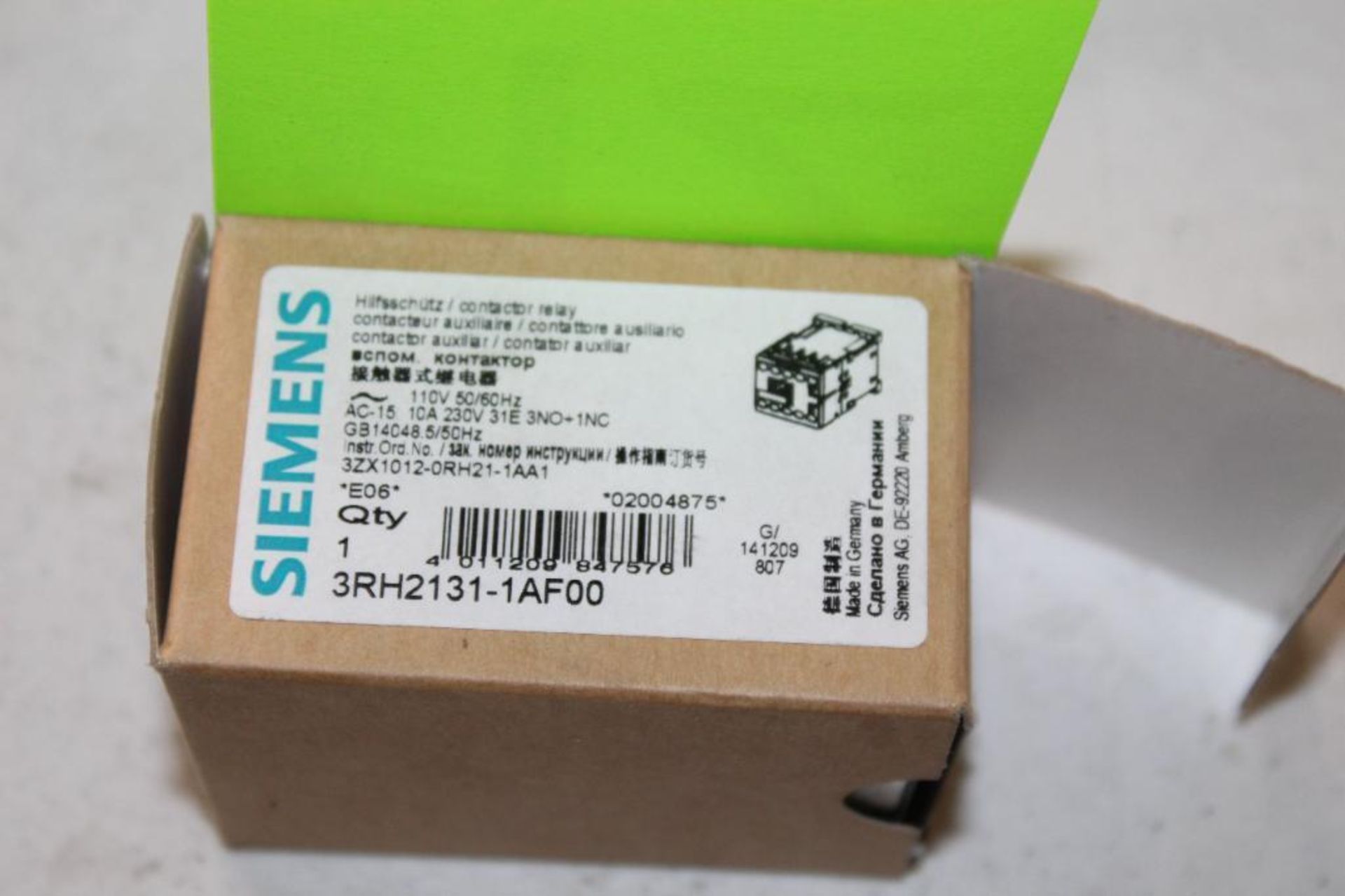 Siemens 3RH2131-1AF00 Contactor Relay - Image 3 of 4