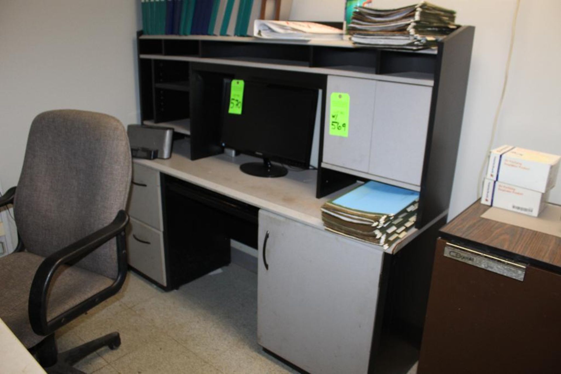 Desk and Computer Desk - Image 3 of 3