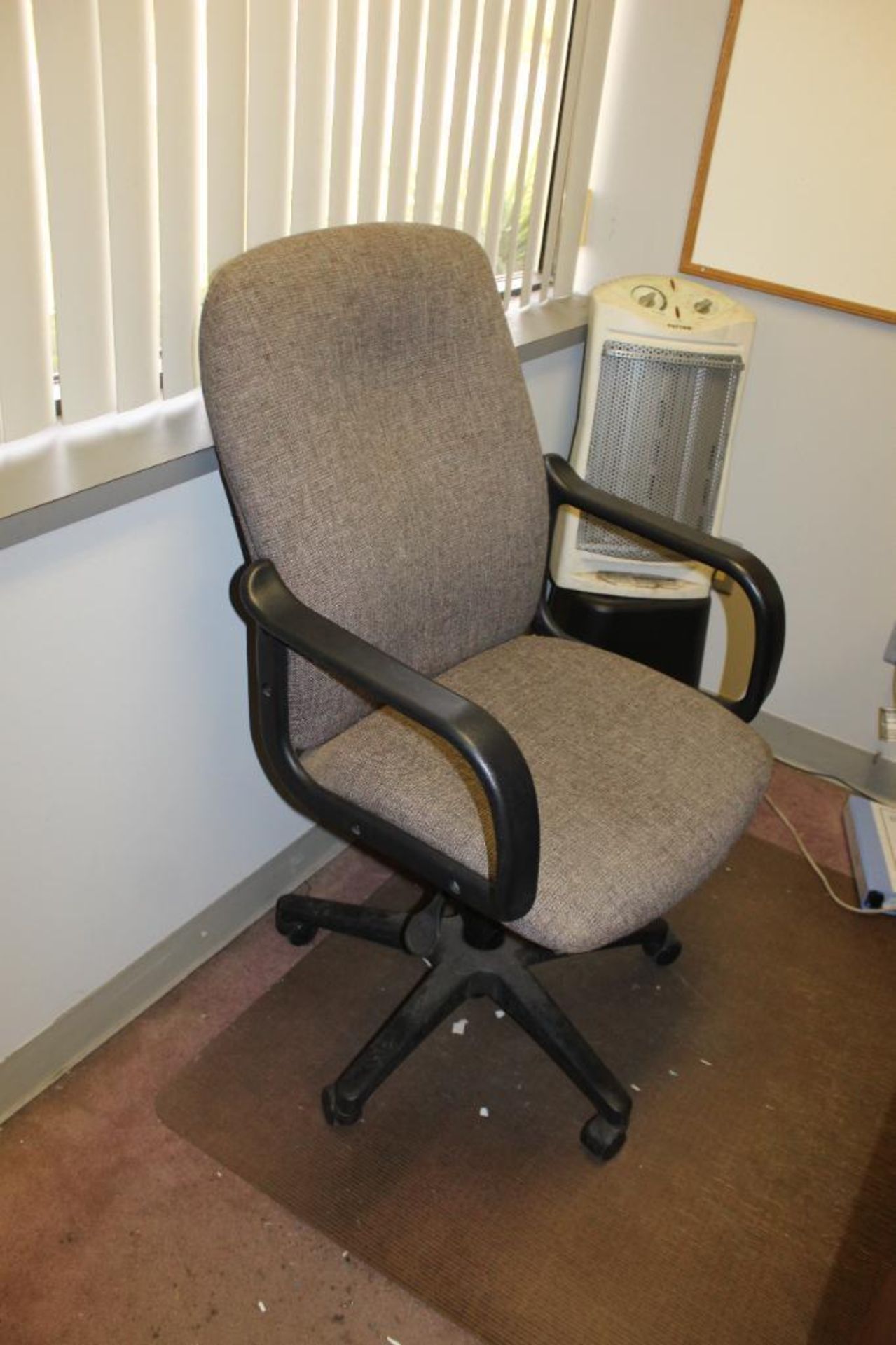 Wooden Desk and Office Chair - Image 3 of 3