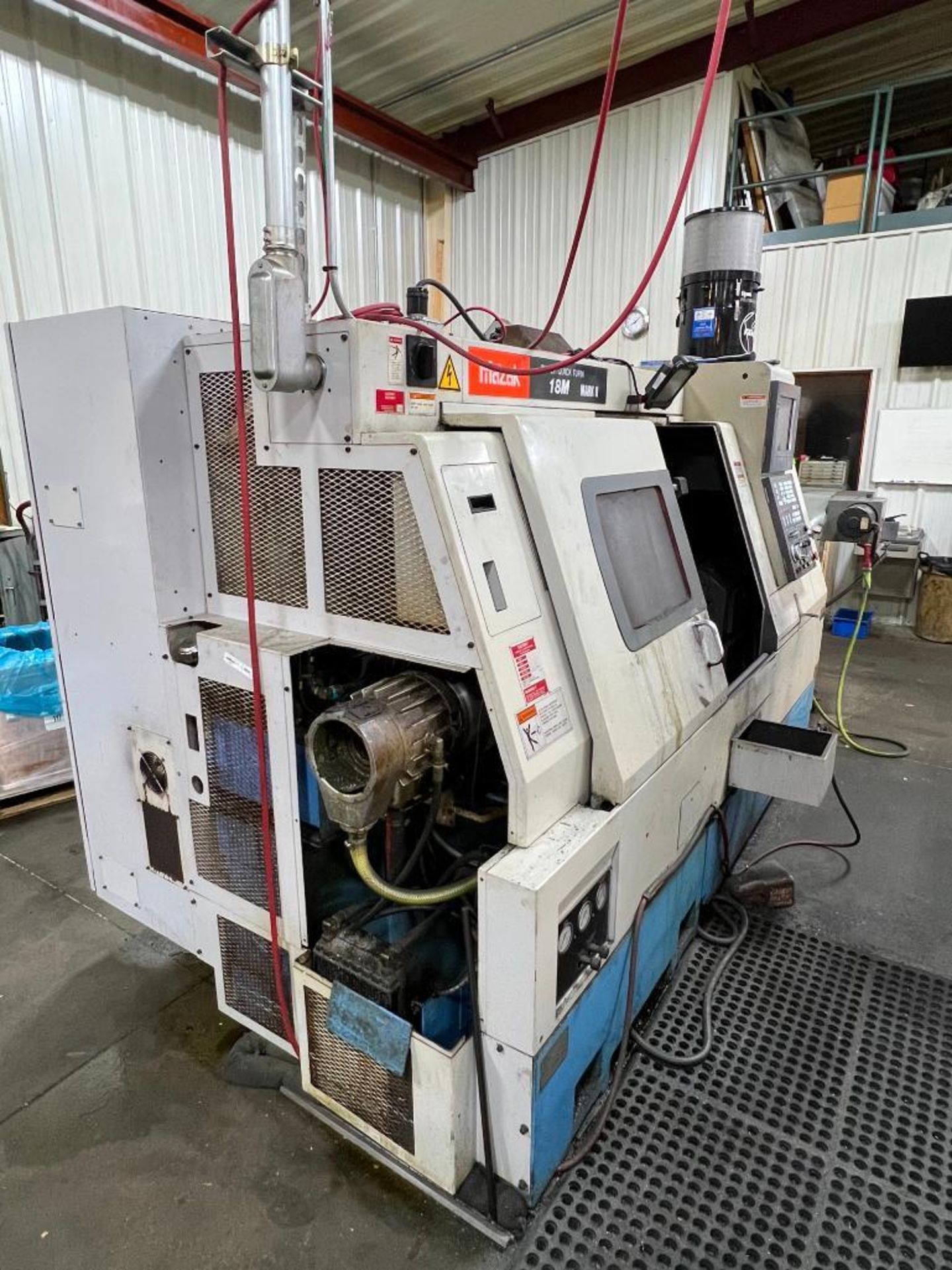 1996 Mazak Super Quick Turn 18M Mark II CNC-Lathe - Image 7 of 15