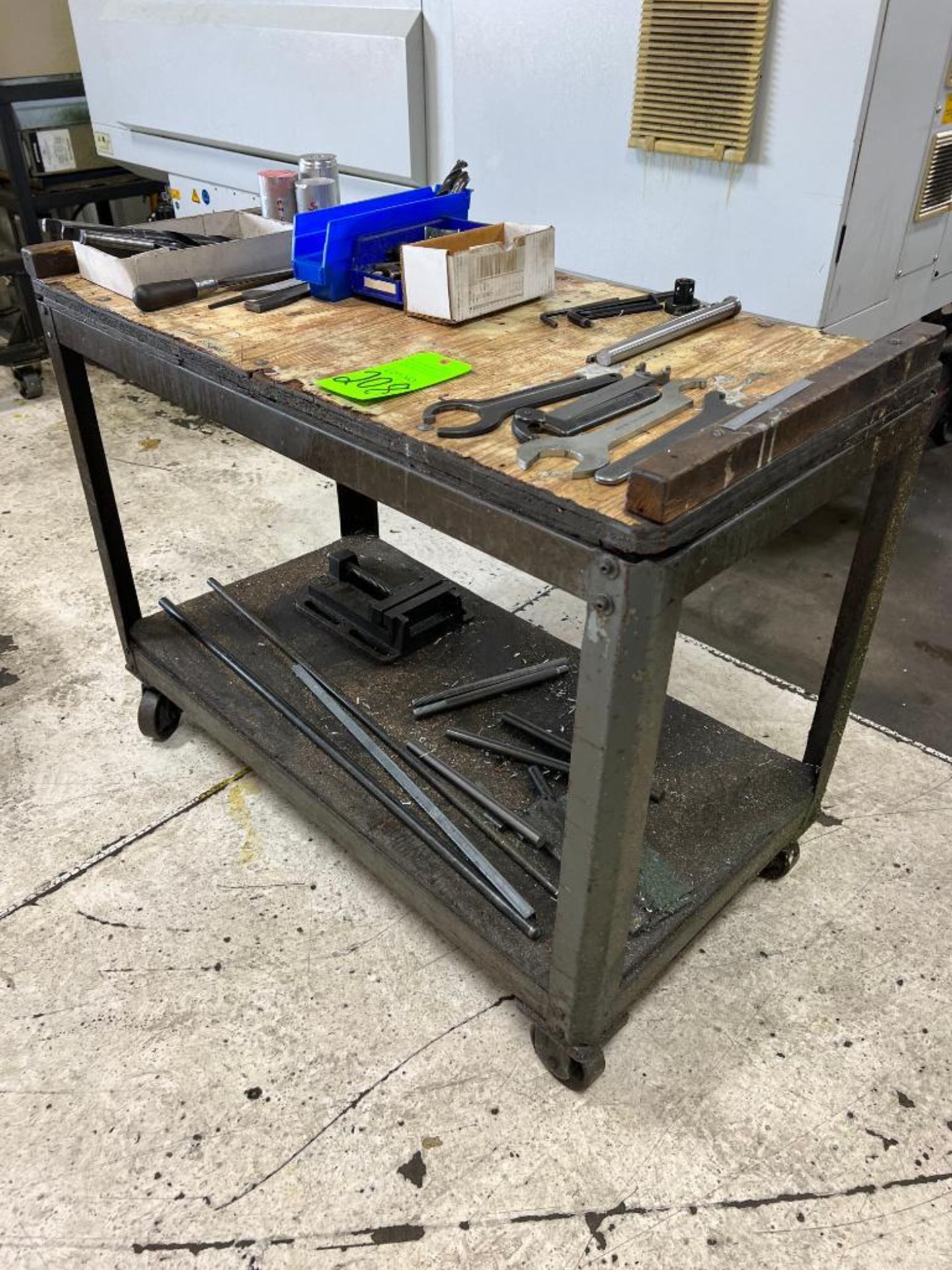 Steel Shop Cart Includes Contents - Image 2 of 5