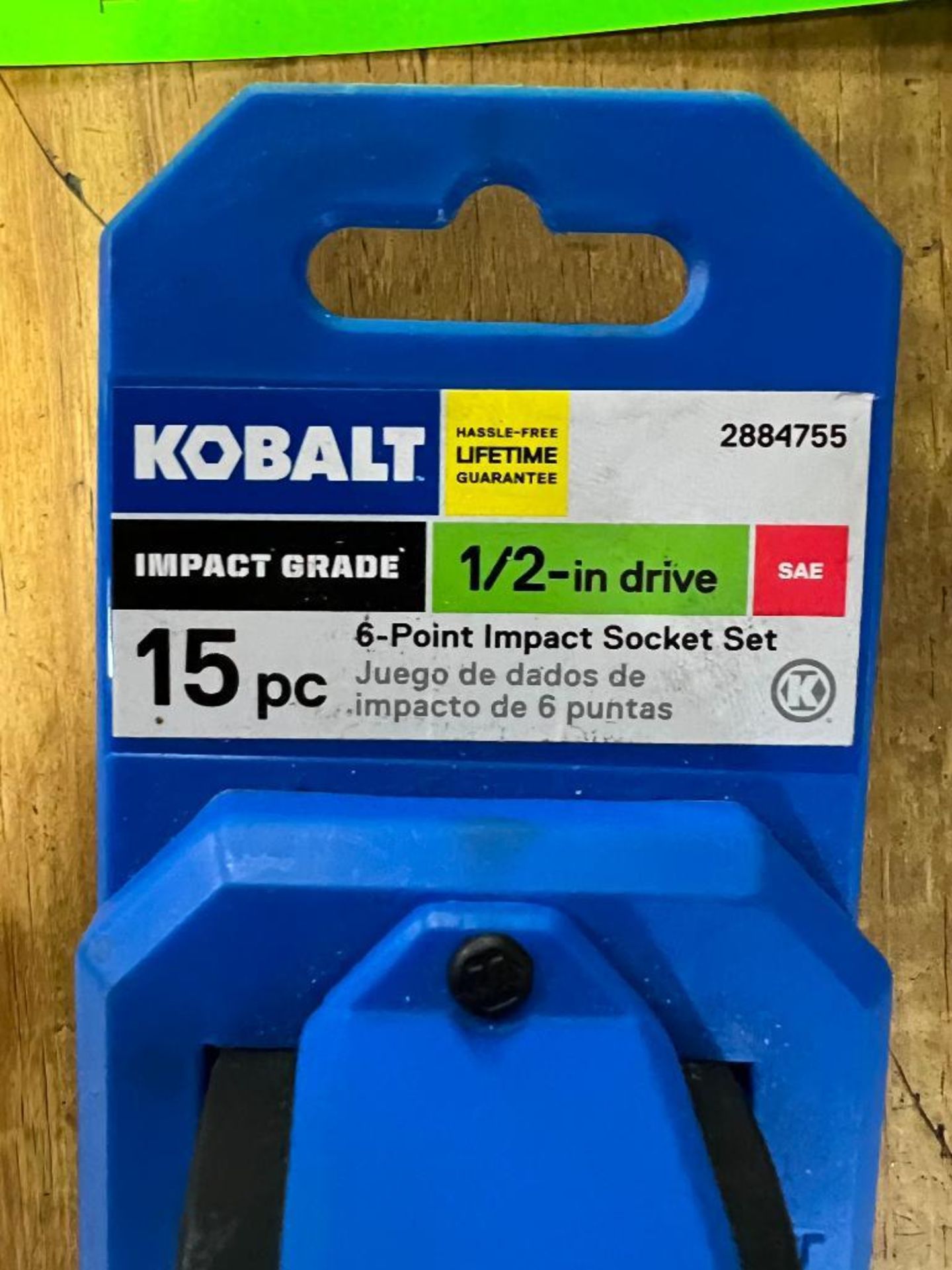 Kobalt 1/2" Drive 6-Point 15 Piece Impact Socket Set - Image 2 of 2