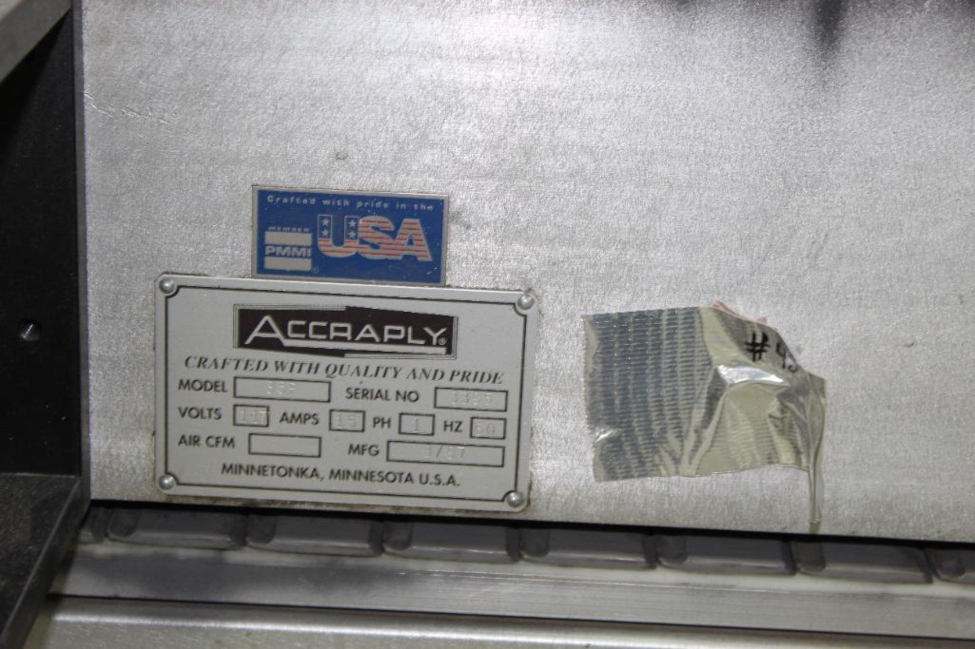 Accraply 35P Automatic Labeler - Image 5 of 8