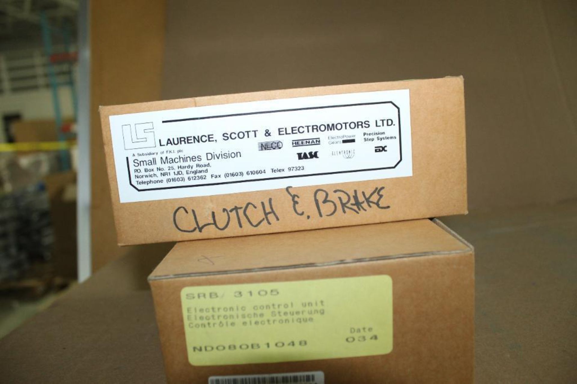 Lot of (2) Laurence Scott Elcetromotors LTD Clutch and Brake Controller - Image 3 of 3