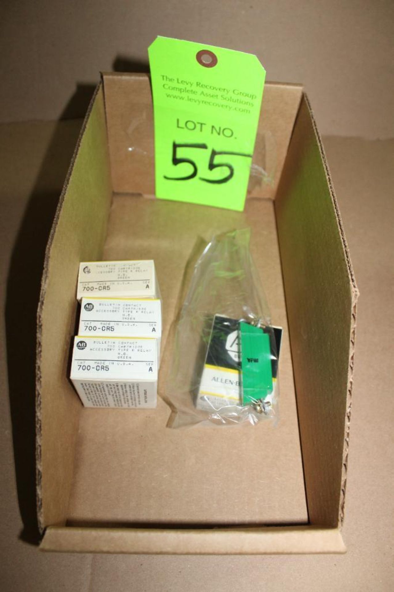 Lot of (4) Allen Bradley 700-CR5 Contact Cartridge Relay Accessory - Image 3 of 4