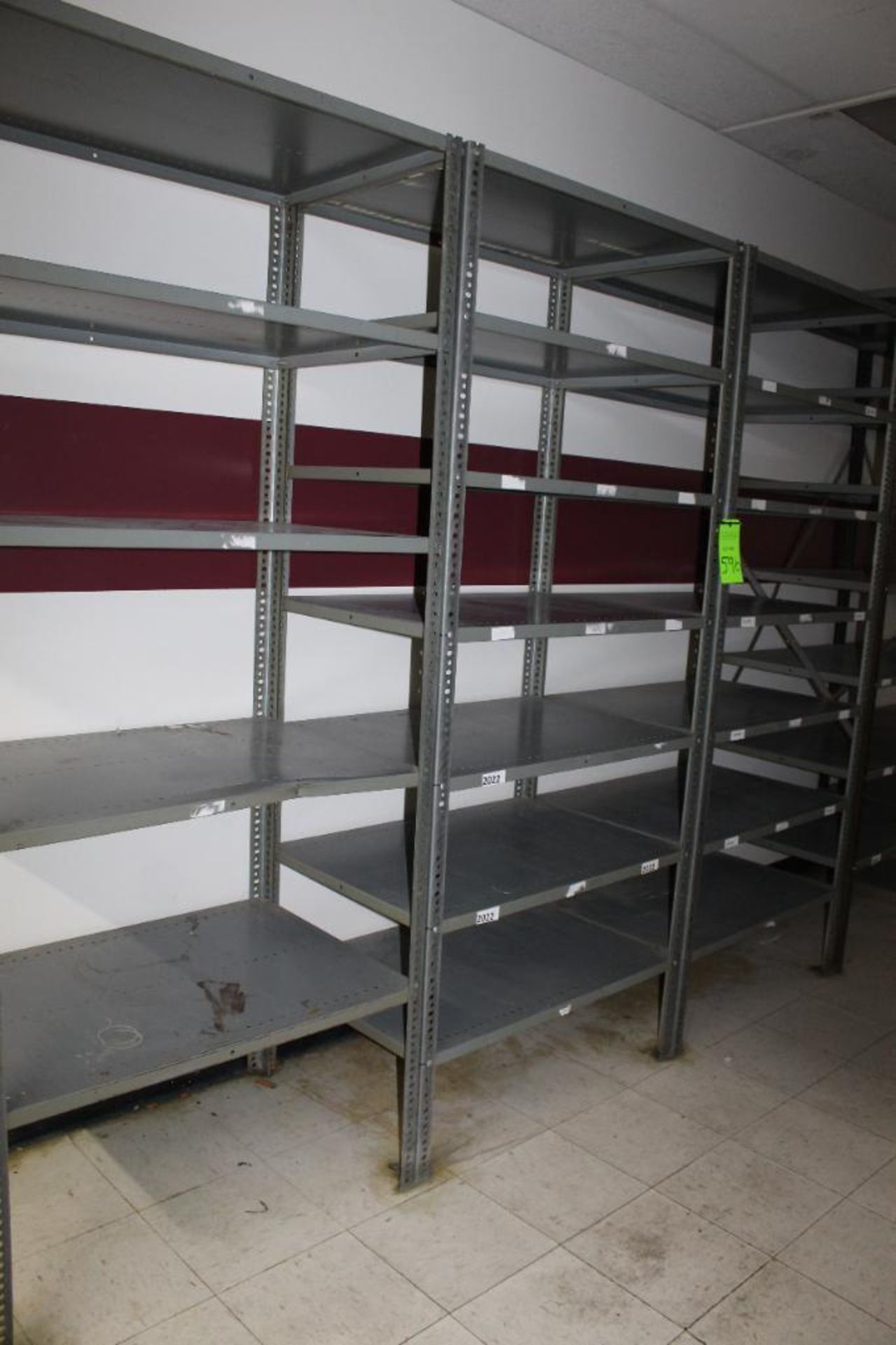 Lot of (3) Metal Shelving Units - Image 4 of 4