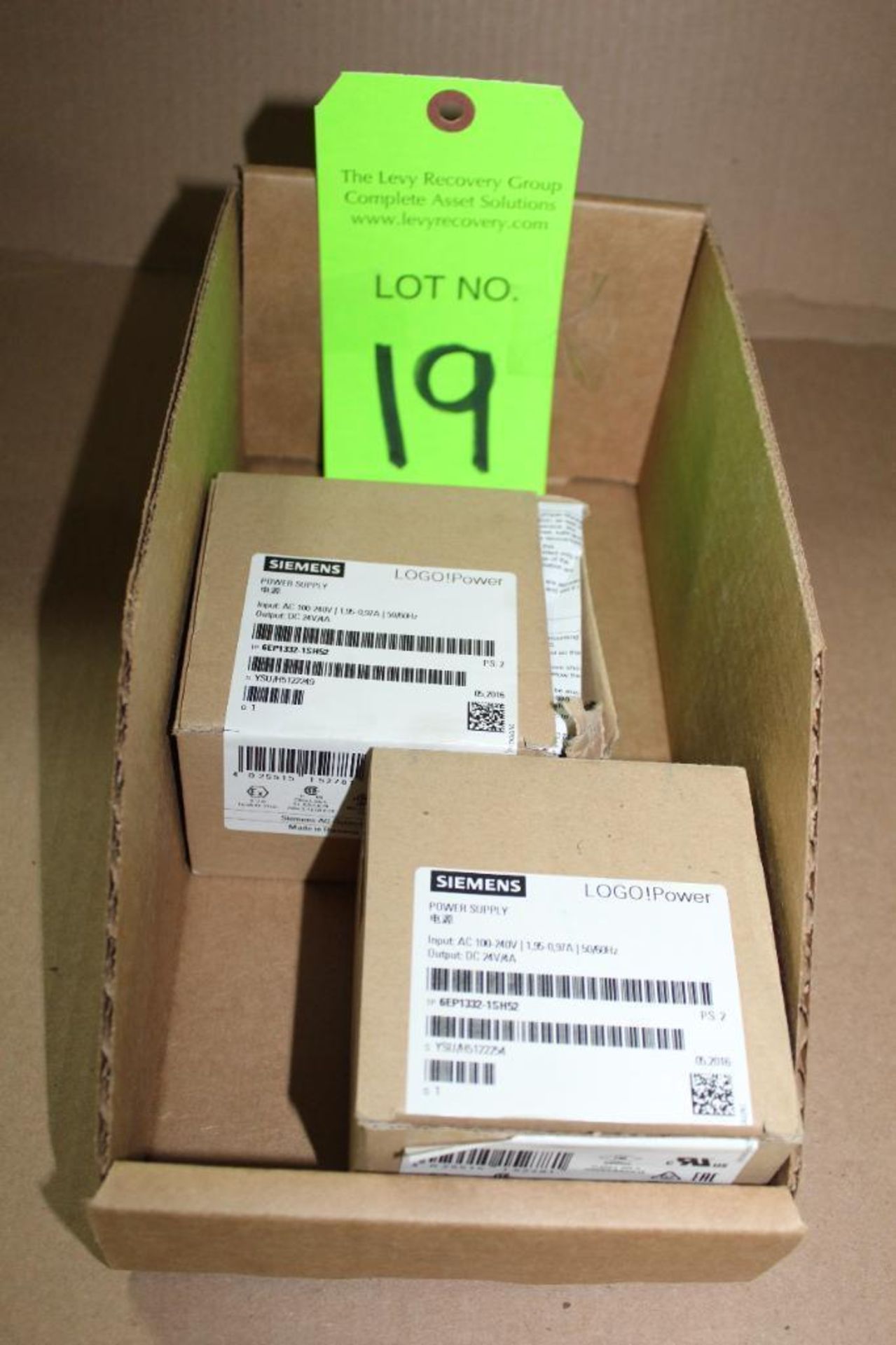 Lot of (1) Siemens Power Supply and (1) Box of Wire - Image 6 of 6