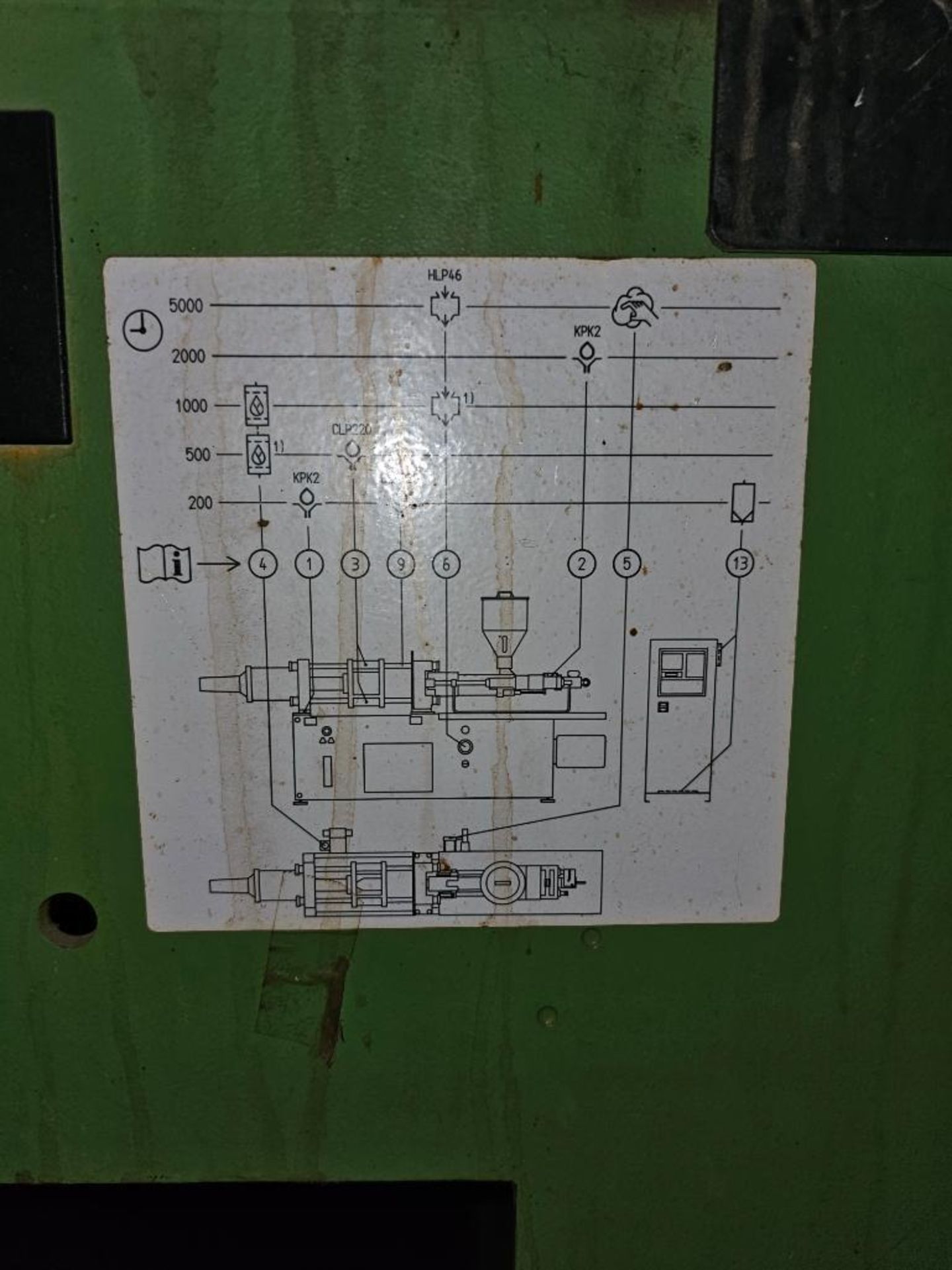 1996 Arburg Allrounder Injector Mold Machine 270M/350-90 - Image 12 of 12