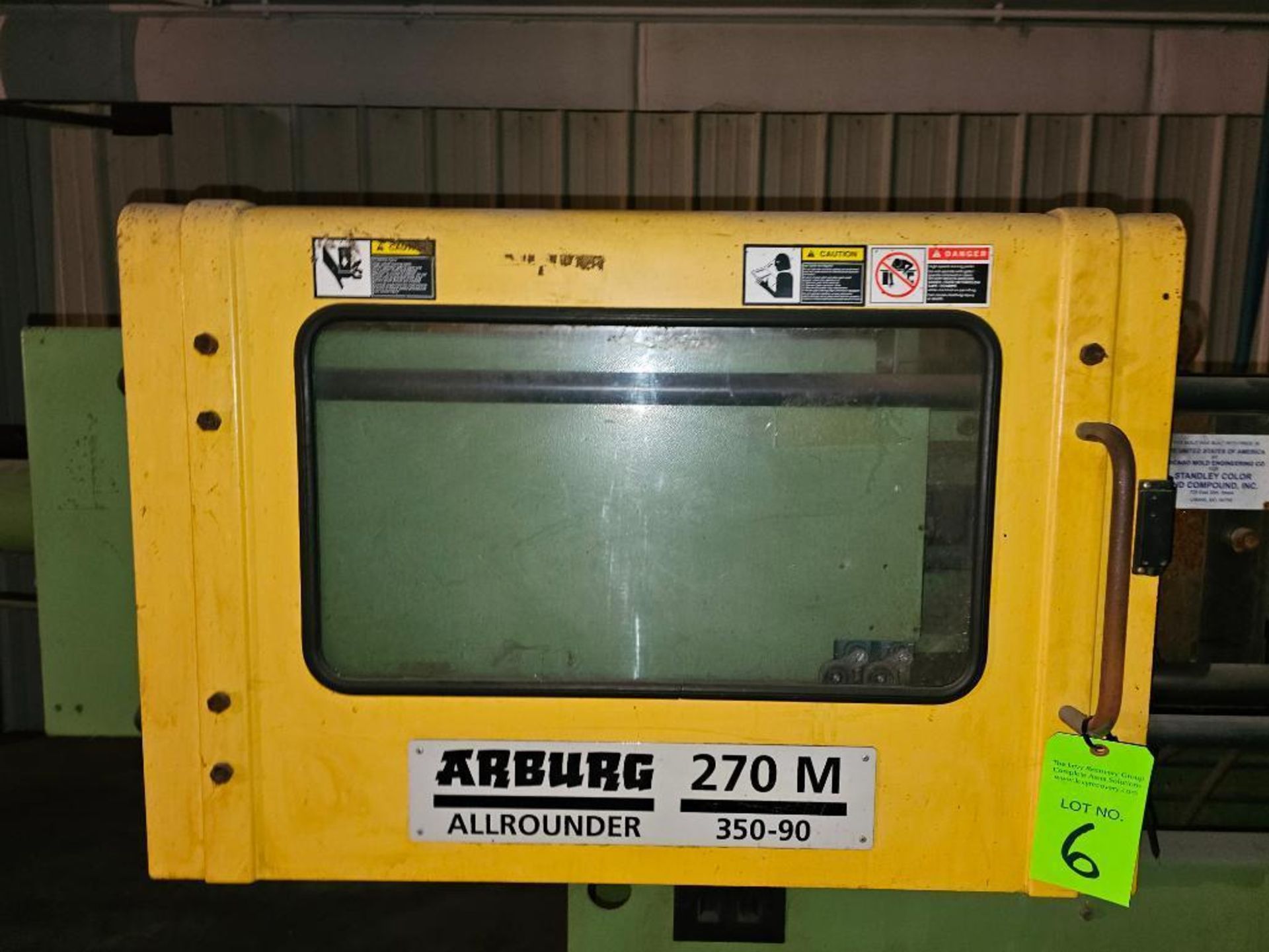 1996 Arburg Allrounder Injector Mold Machine 270M/350-90 - Image 3 of 12