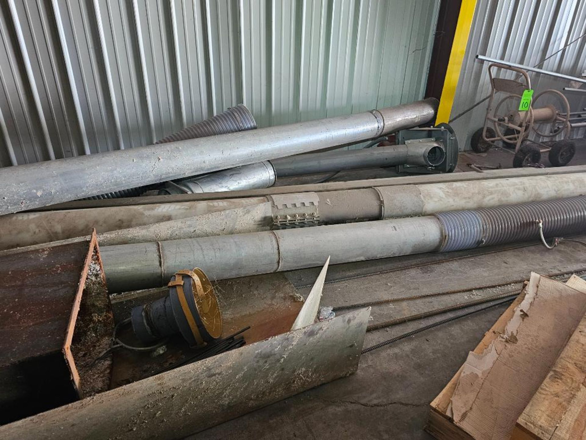 Lot of Assorted Duct Work and Screw Feeder - Image 6 of 6
