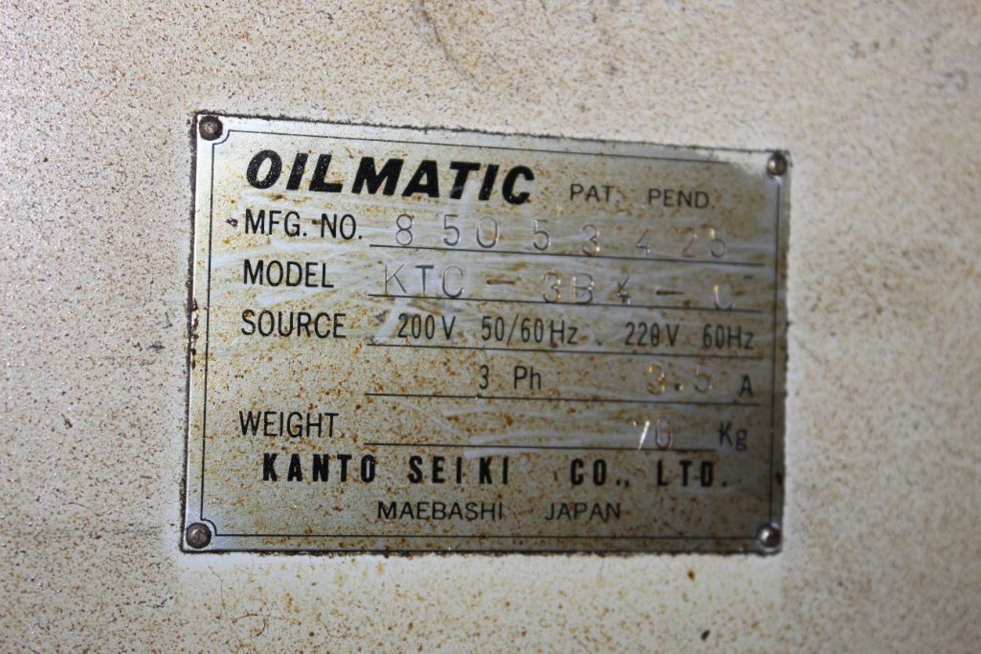 LeBlond Makino Model KTL 3B4-C Oil- Matic with Yuken Piston Pump Model A16-F-R-01-B-V-20. - Image 14 of 28