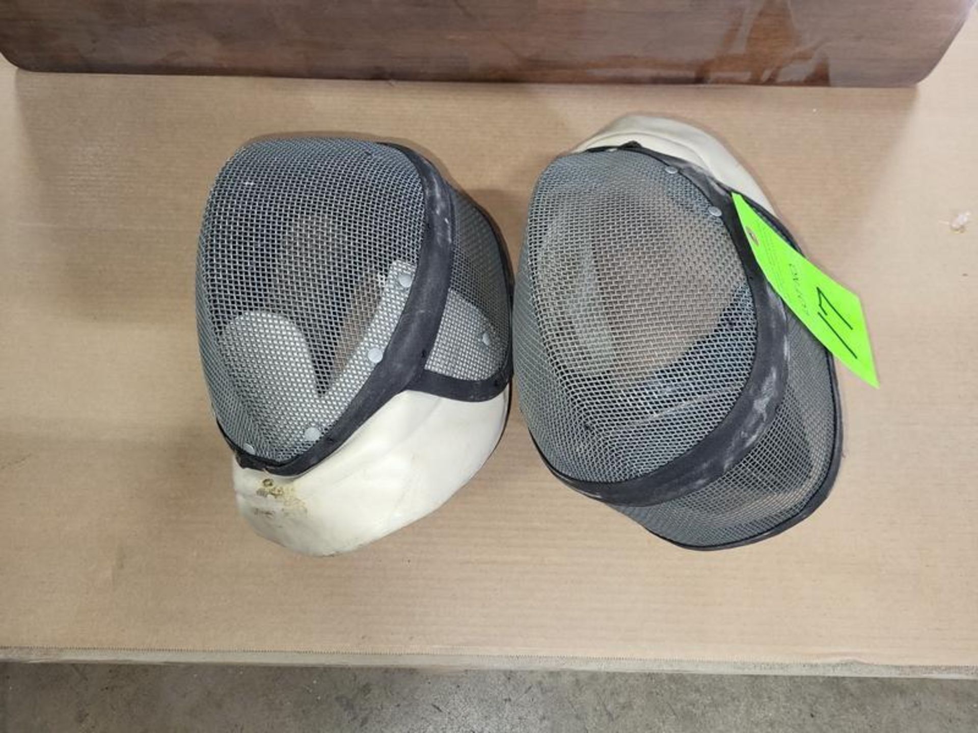 Lot of (2) Fencing Safety Helmets, Medium Size - Image 2 of 2