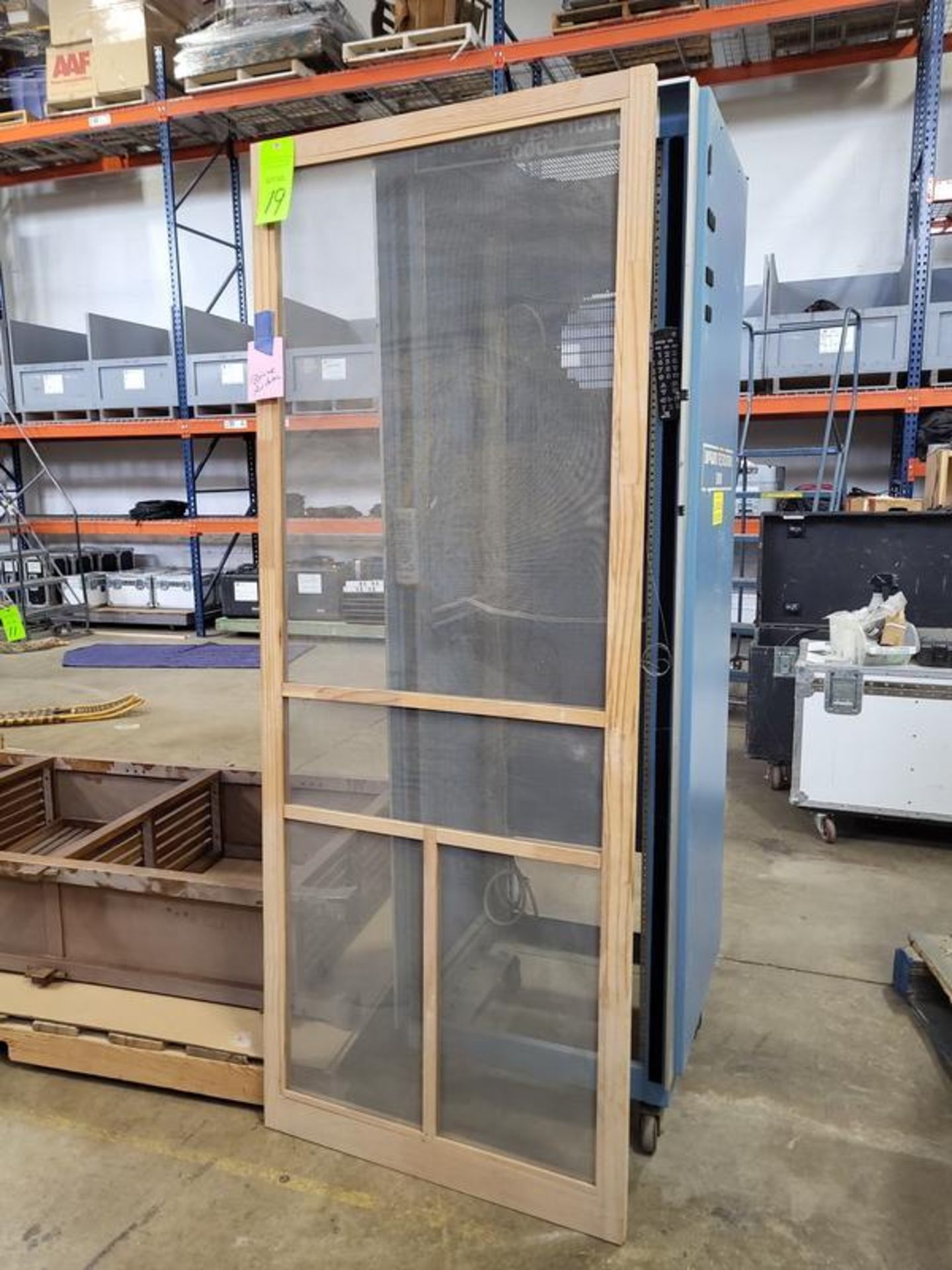 Wood Framed Screen Door, 32"W x 81"H - Image 2 of 2