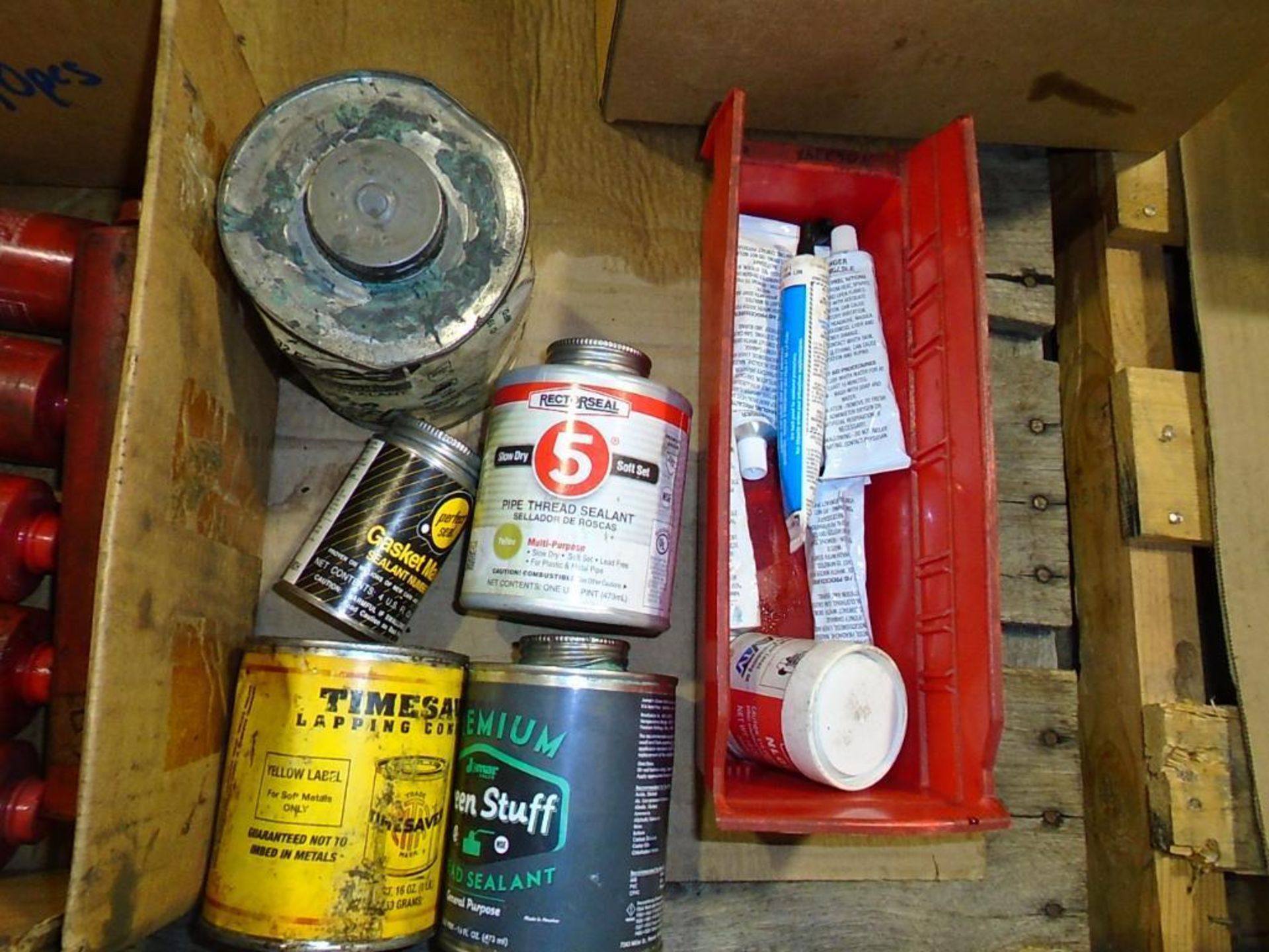 Loctite Adhesives and Pipe Dope in one lot - Image 4 of 4