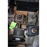 Lot of (4) Assorted Gear Drive Parts