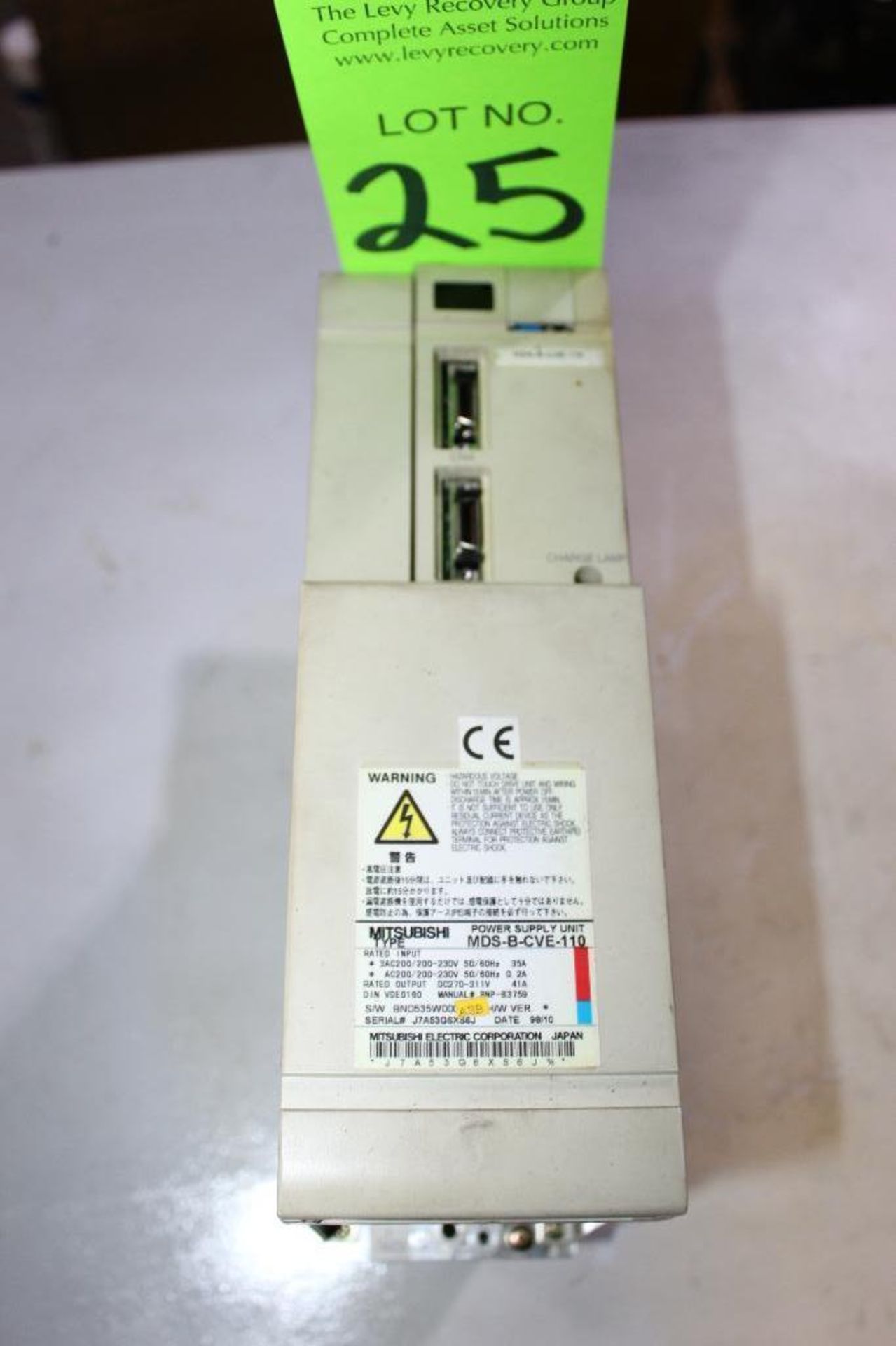 MITSUBISHI Power Supply Unit Type MDS-B-CVE-110