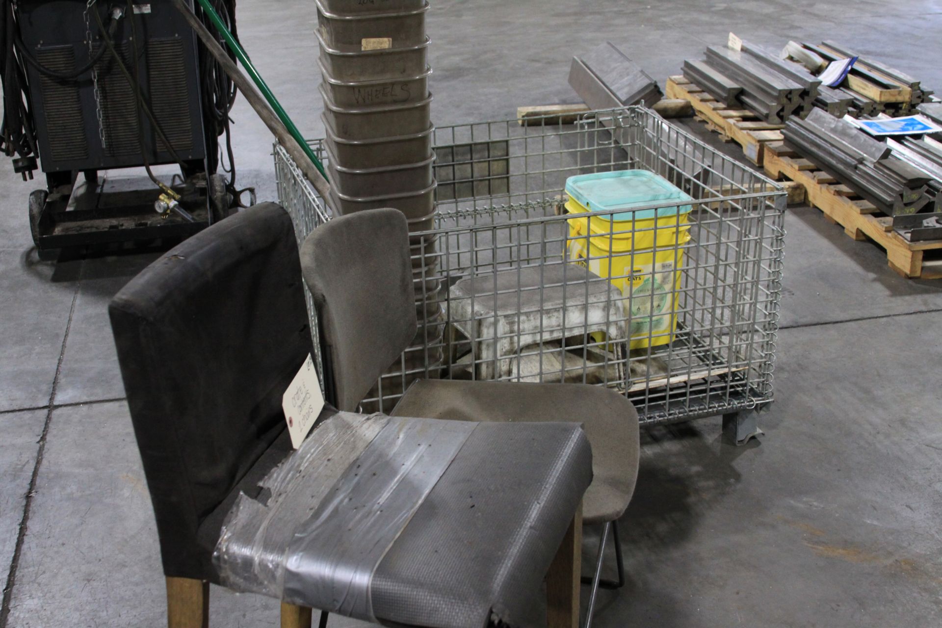 Crate and Contents, 2 Chairs - Image 2 of 4