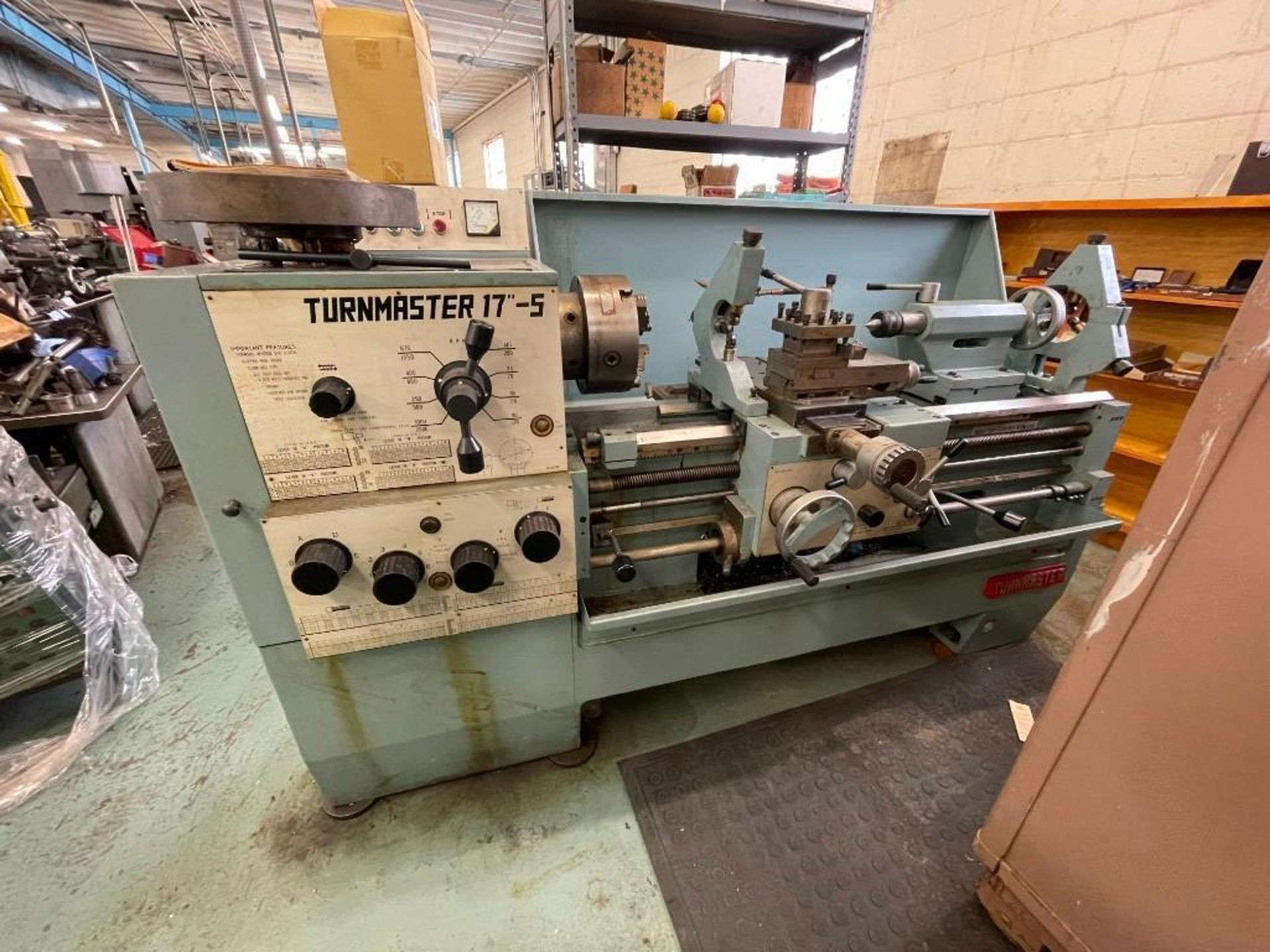 Turnmaster 17” x 48” Gap Bed Geared Head Engine Lathe