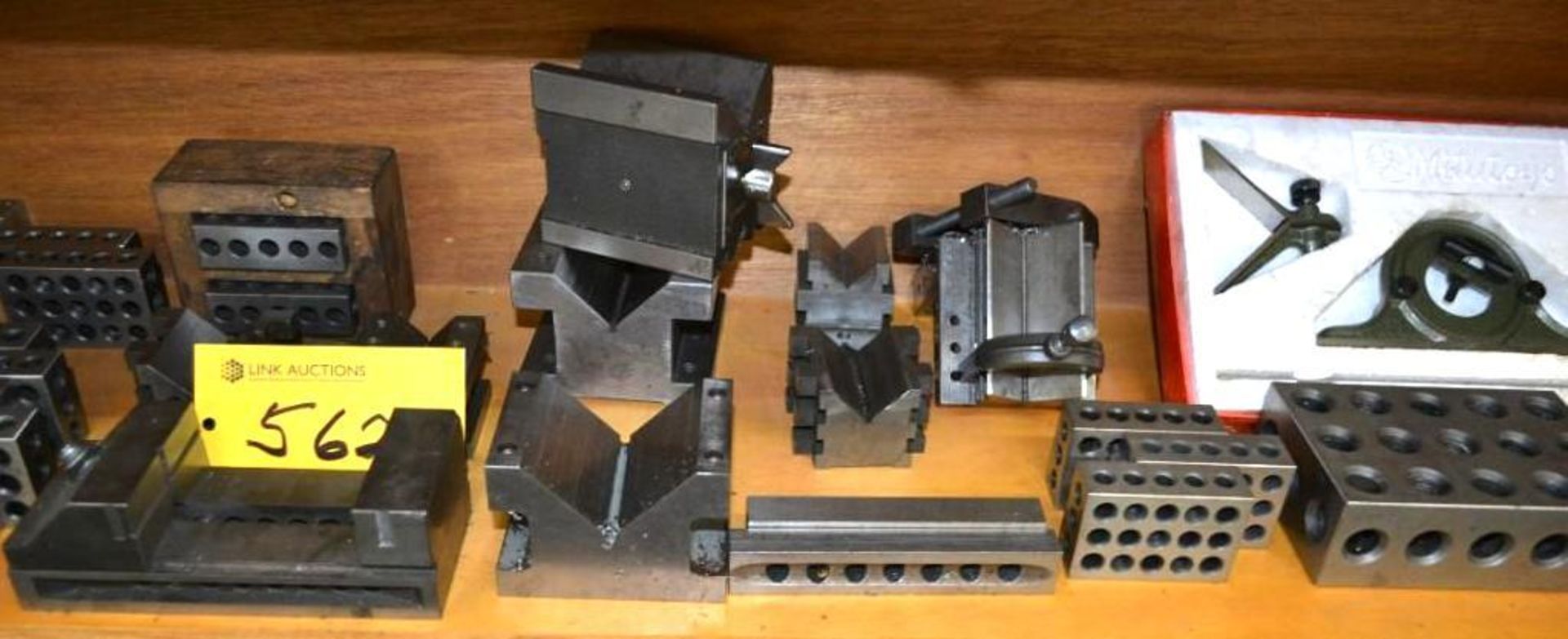 Lot Assorted Precision Blocks on one shelf - Image 2 of 4