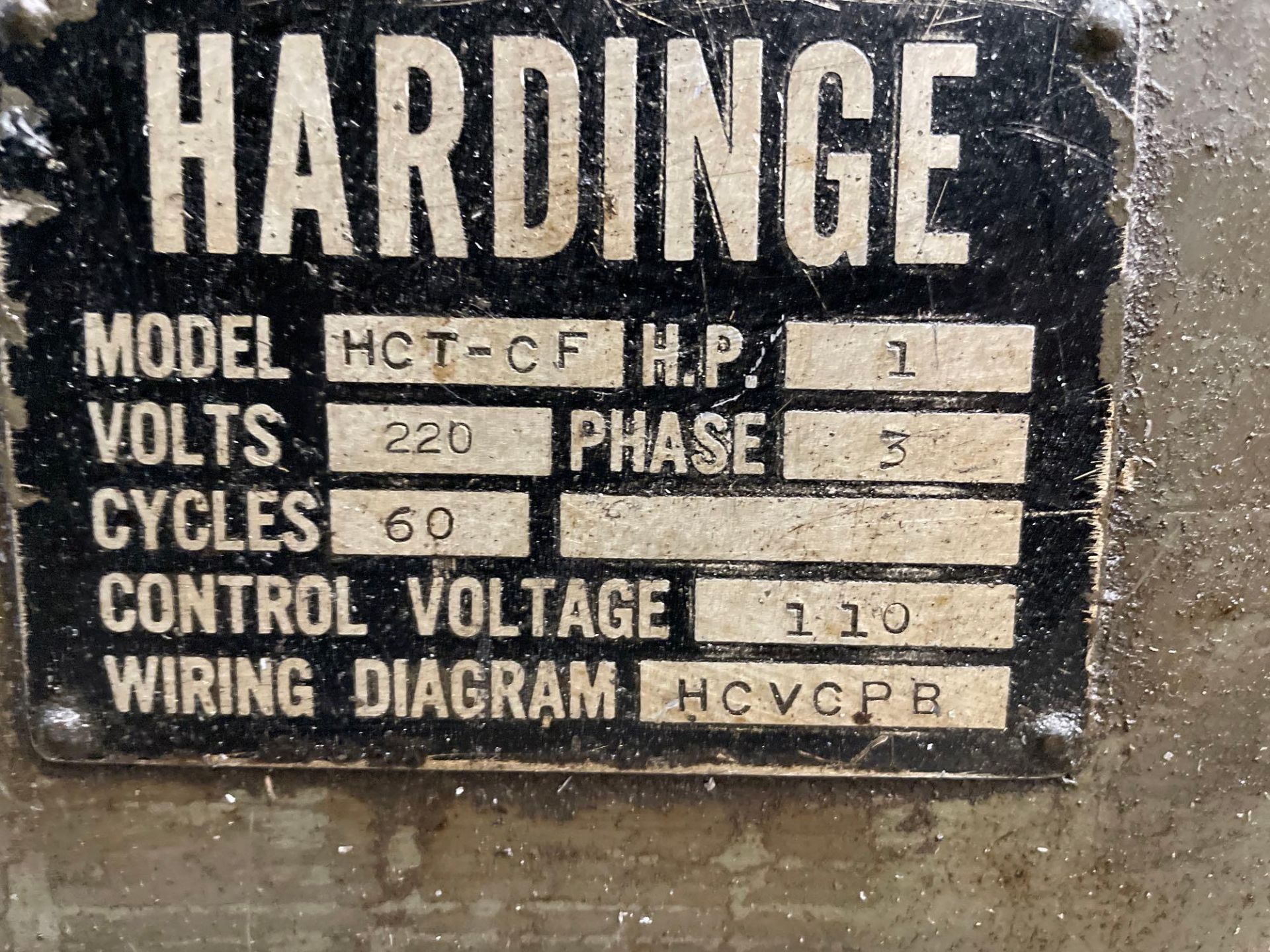 Hardinge Lathe Model HCT-CF - Image 3 of 8