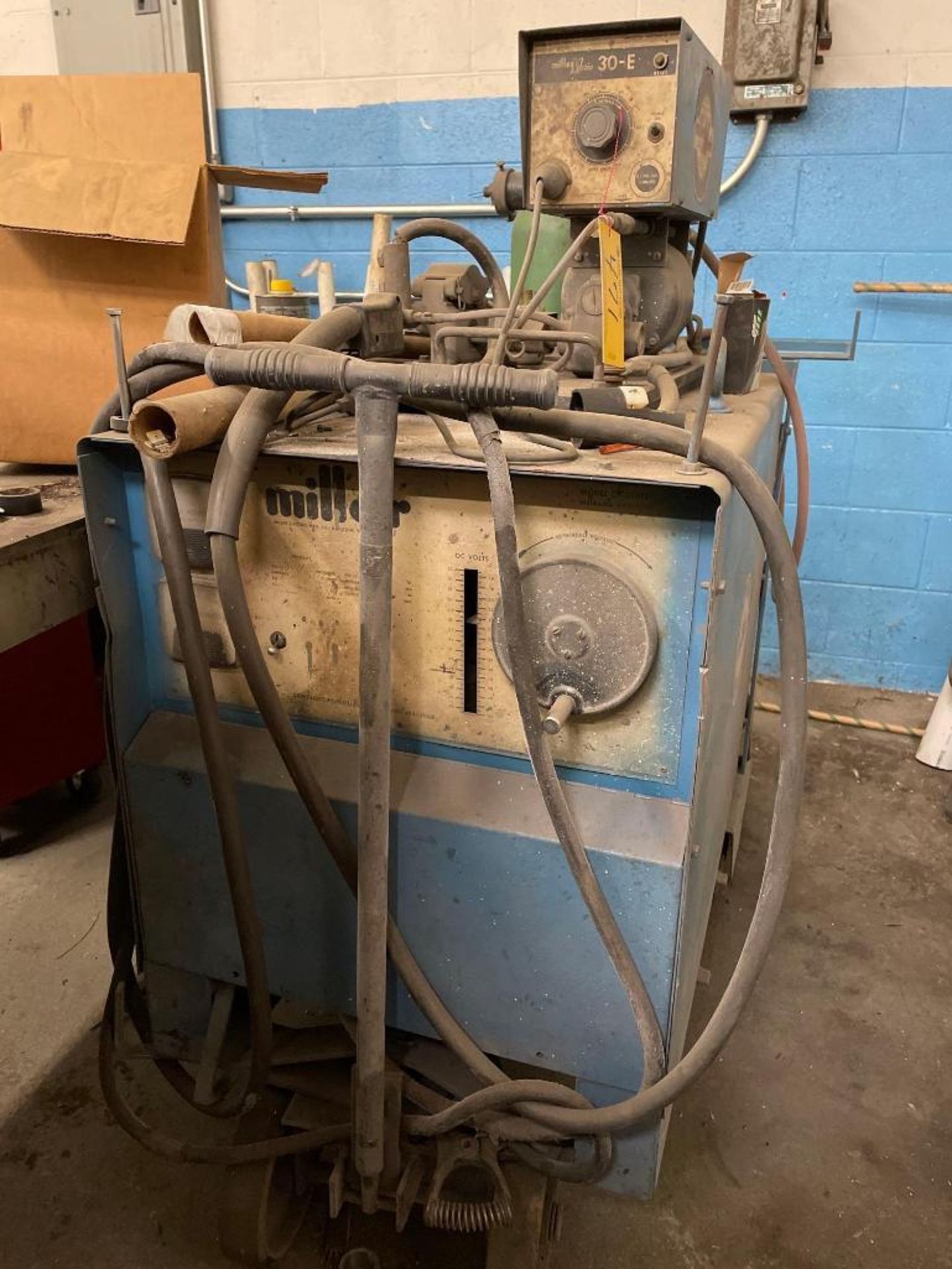 Miller 250 Amp Portable MIG Welder Model CP250TS, S/N HE802169, Millermatic 30E Wire Feed, Cables Me - Image 2 of 5