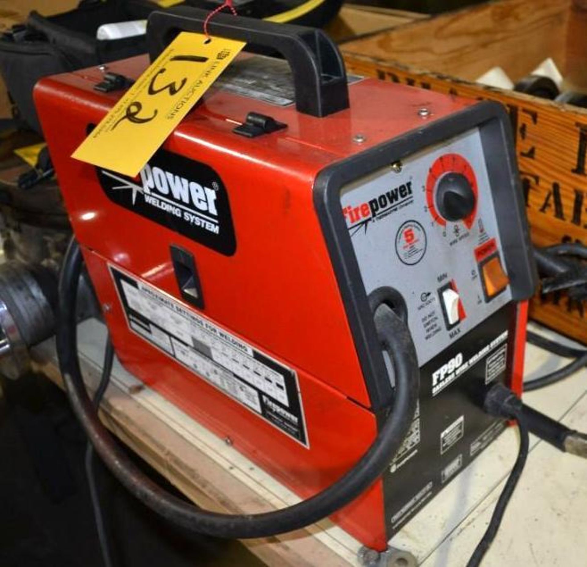 Fire Power FP90 Portable Welding System with Built in Wire Feed, Cable Gun