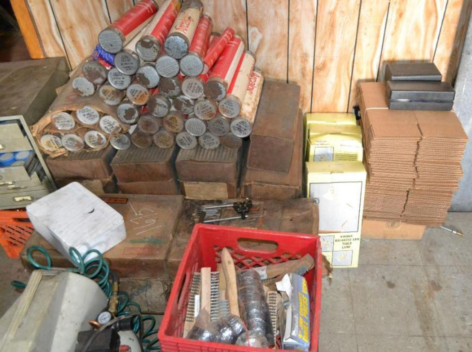 Lot Welding Rod & Supplies, Desk Lamps Etc. - Image 3 of 4