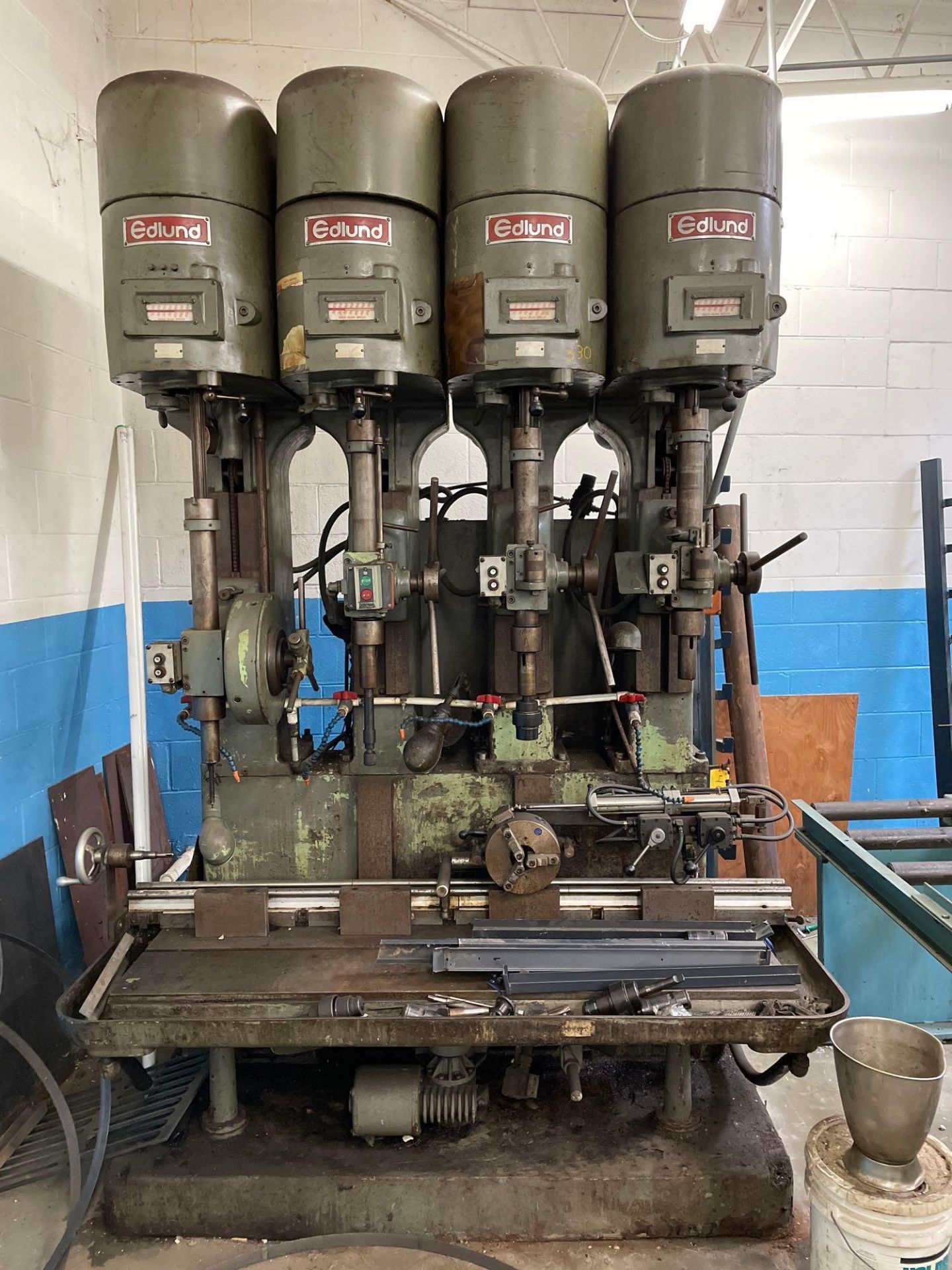 Edlund 24” 4-Spindle Production Drill - Image 4 of 7