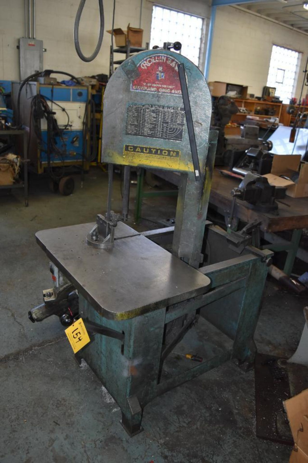 Roll-In 12” Vertical Band Saw