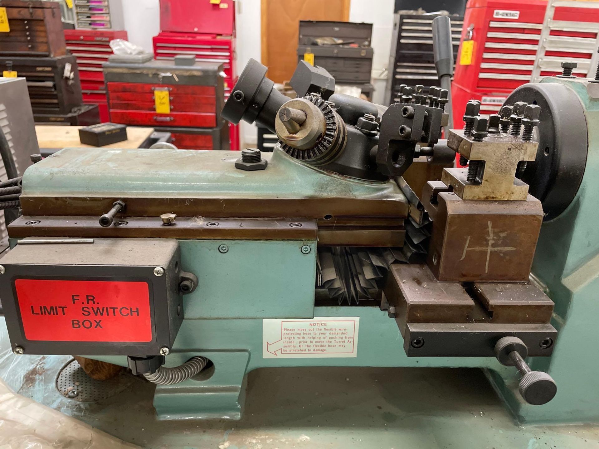 Enco Turret Lathe Model 112-8100 - Image 6 of 8