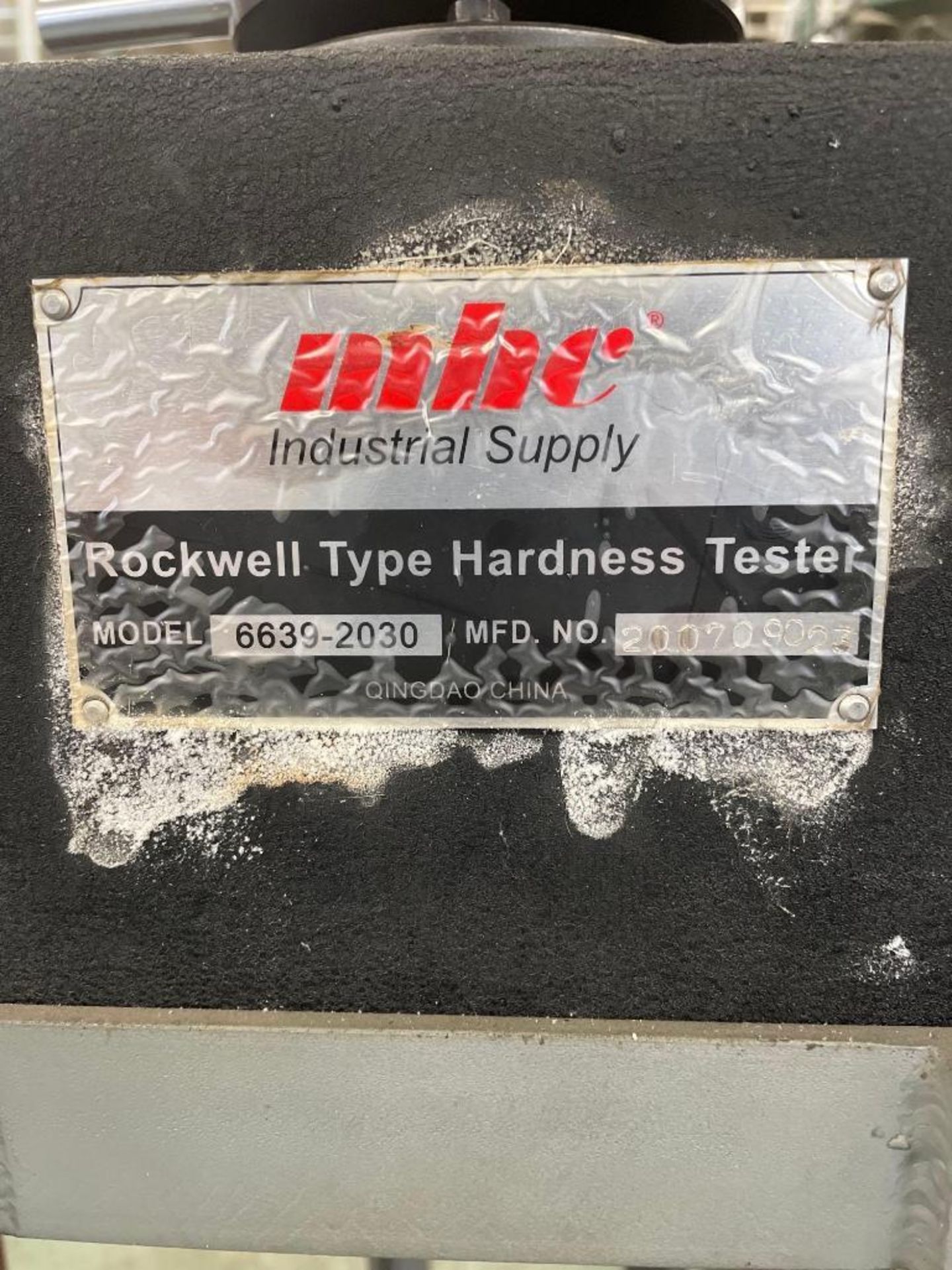 MBC Hardness Tester Model HR150A/6639-2030, S/N 211708023 w/ Accessories - Image 4 of 6