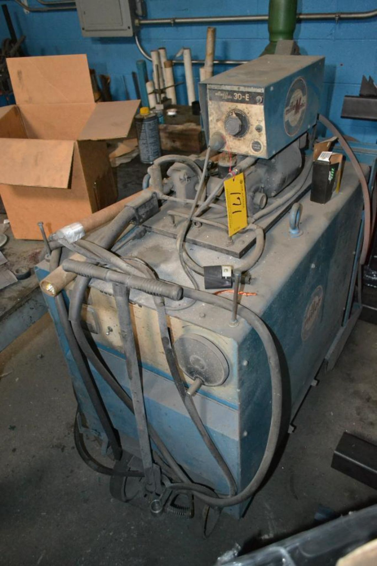Miller 250 Amp Portable MIG Welder Model CP250TS, S/N HE802169, Millermatic 30E Wire Feed, Cables Me