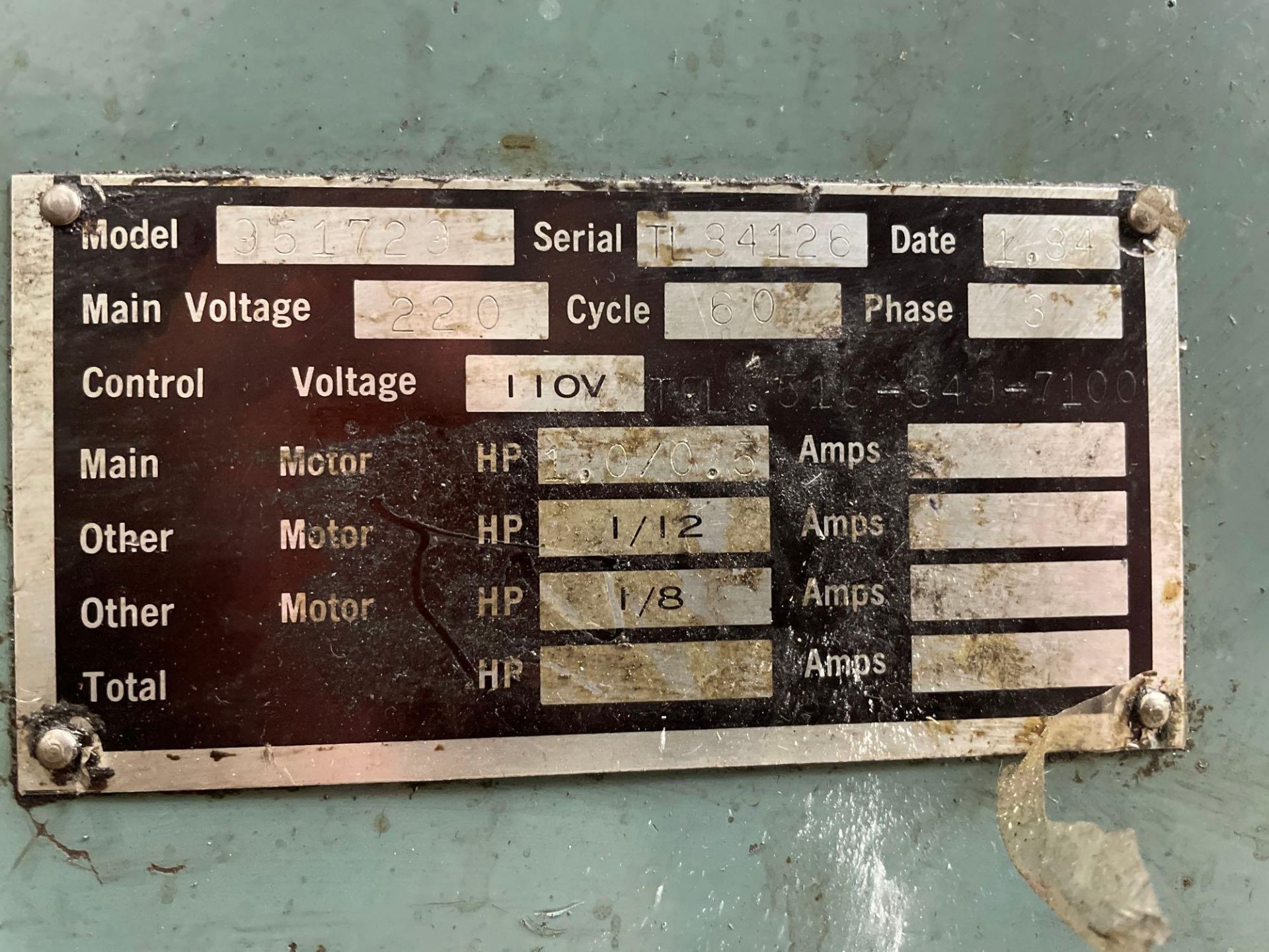 Manhattan HSC Lathe Model 9346 - Image 6 of 13