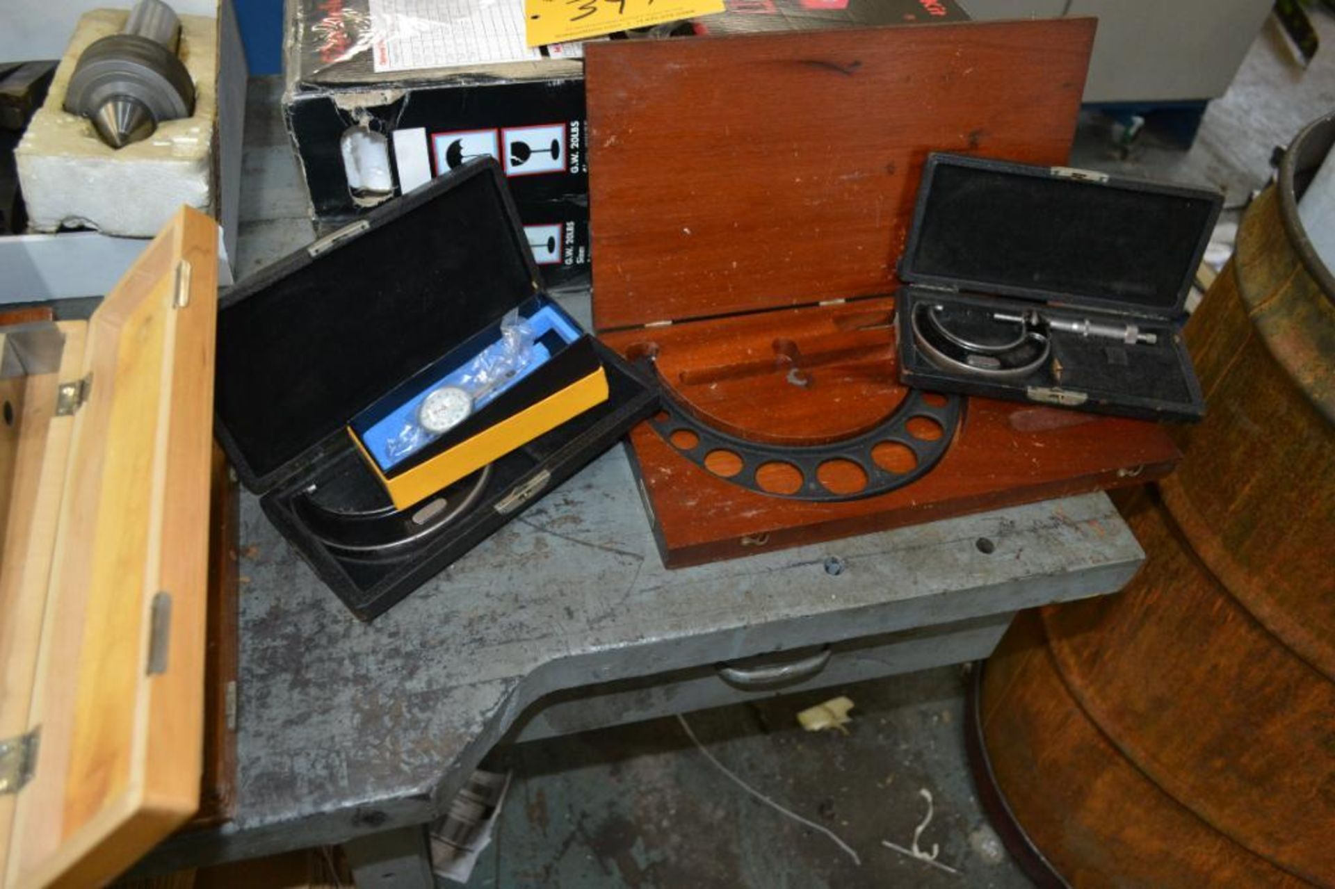 Lot Assorted Inspection Equipment, Calipers, Mics, Dial Indicators, Gauge Blocks, Etc. - Image 4 of 4