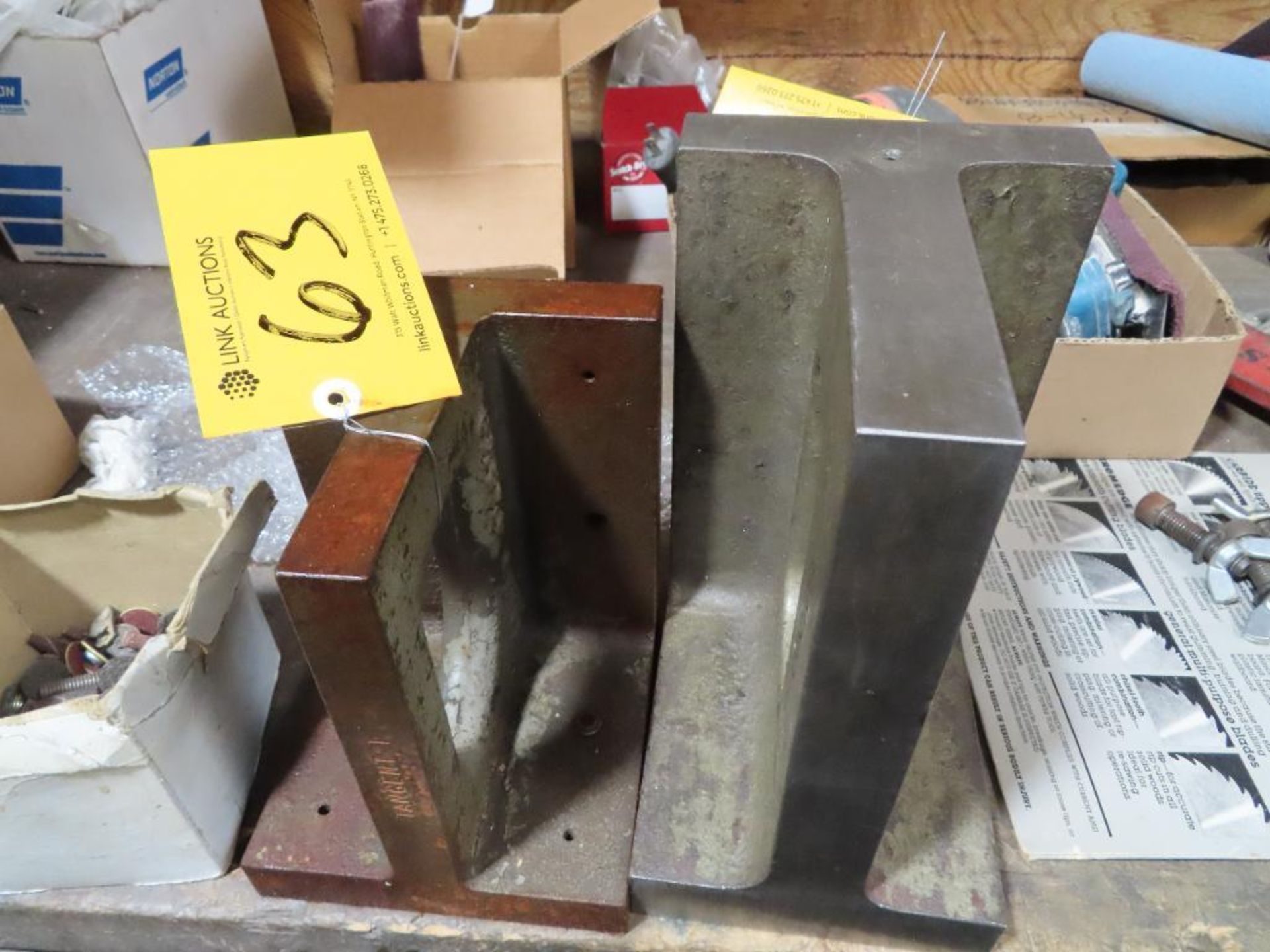 Pair of Assorted Angle Plated Up To 10" X 7" X 5.5"