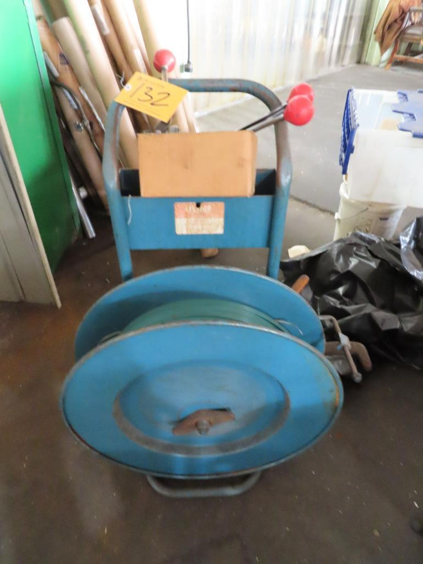 Wire Strapping Cart With Tools