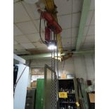 Dayton 2-Ton Electric Hoist With Pendant Control With Beam Approximately 17' Span
