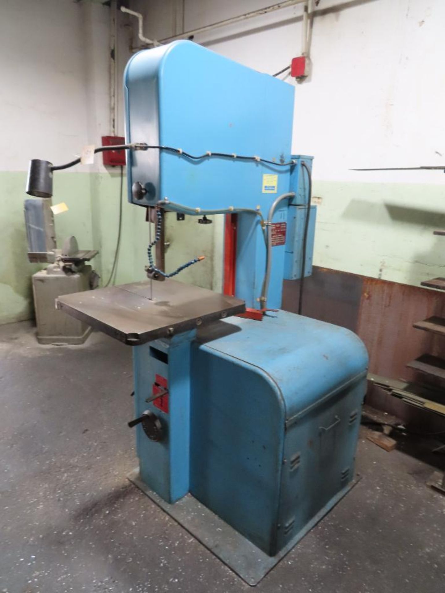 DoAll Mdl.2013V Vertical Bandsaw, (S/N:457-922202), Welding And Grinding Attachment, 26" X 28" Tilti - Image 2 of 3