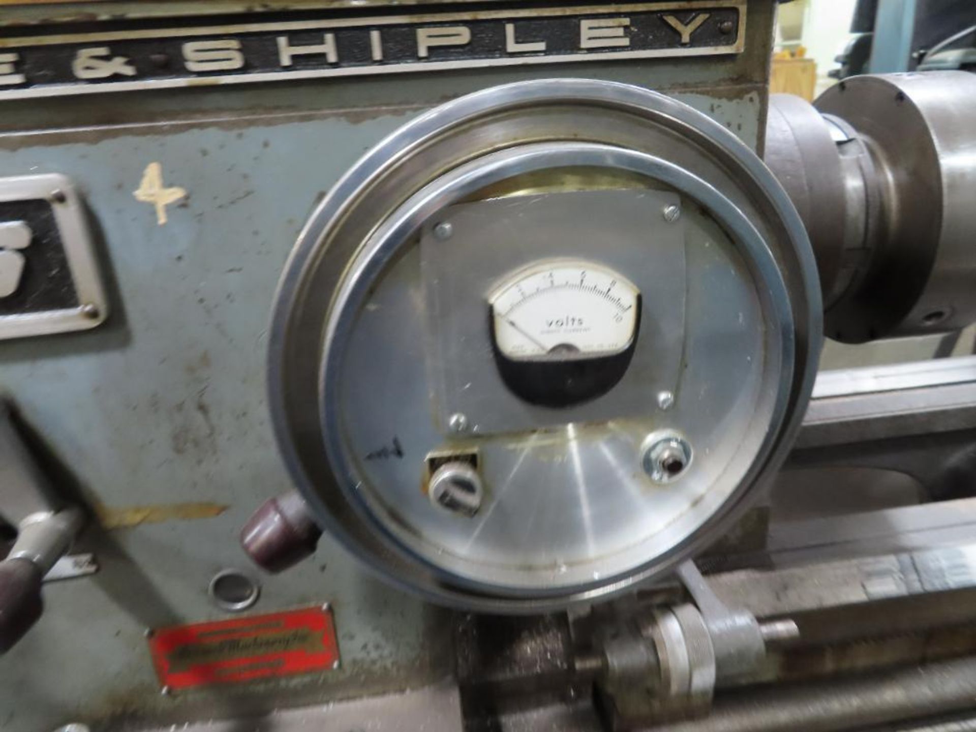 Lodge & Shipley AVS Geared Head Engine Lathe, 20" X 60", 10" 3-Jaw Chuck, Threading Dial, Tailstock - Image 2 of 5