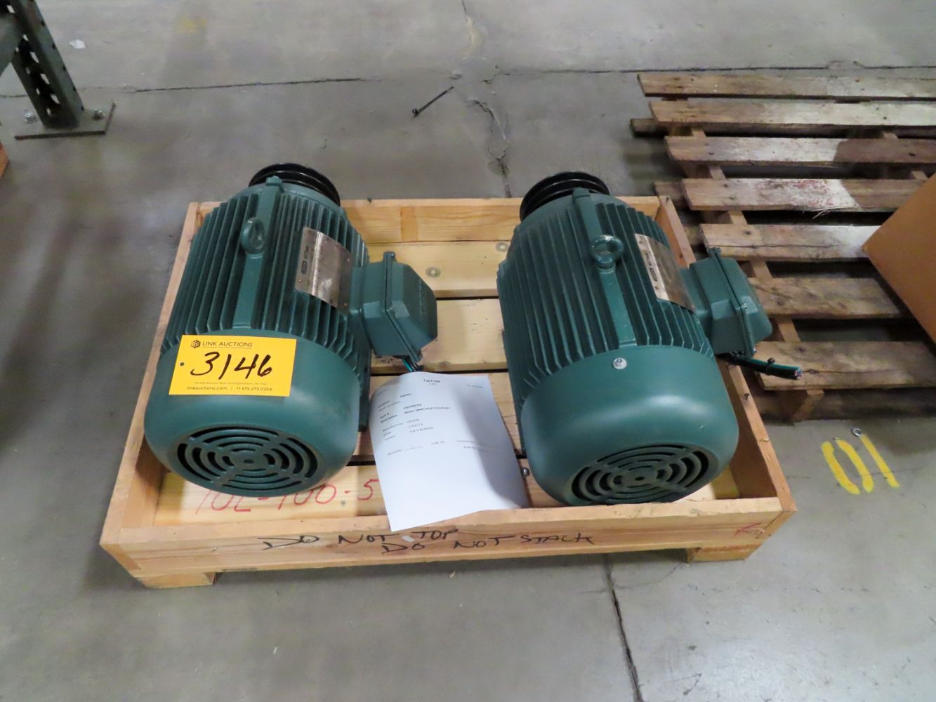 Large Quantity of Brand New Inventory of Electric Motors & Electric Pumps