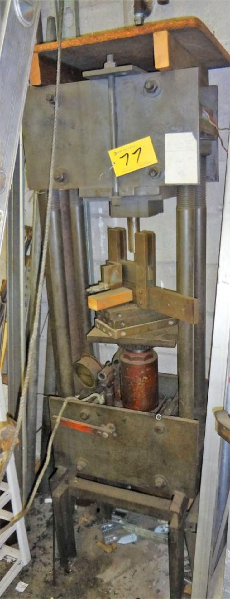 12" X 12" Up Acting Hydraulic Press 5-Ton Capacity